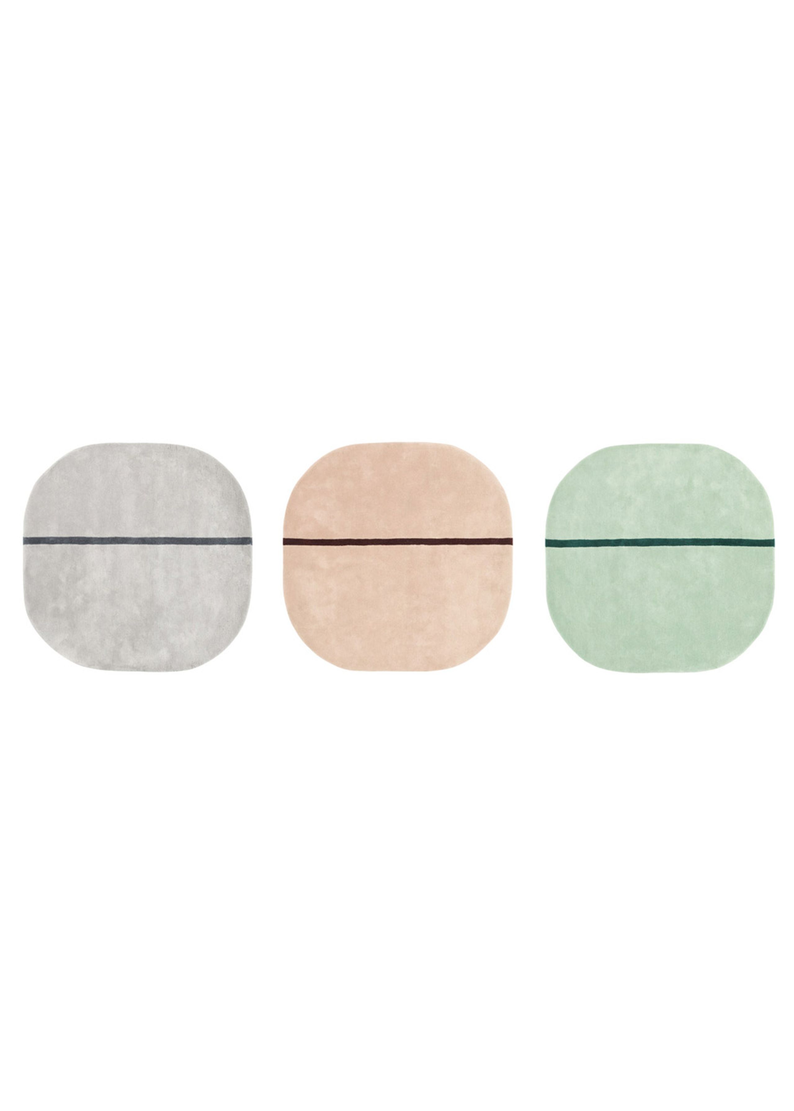 Normann Copenhagen - Matto - Oona Carpet - Mint / 140x140