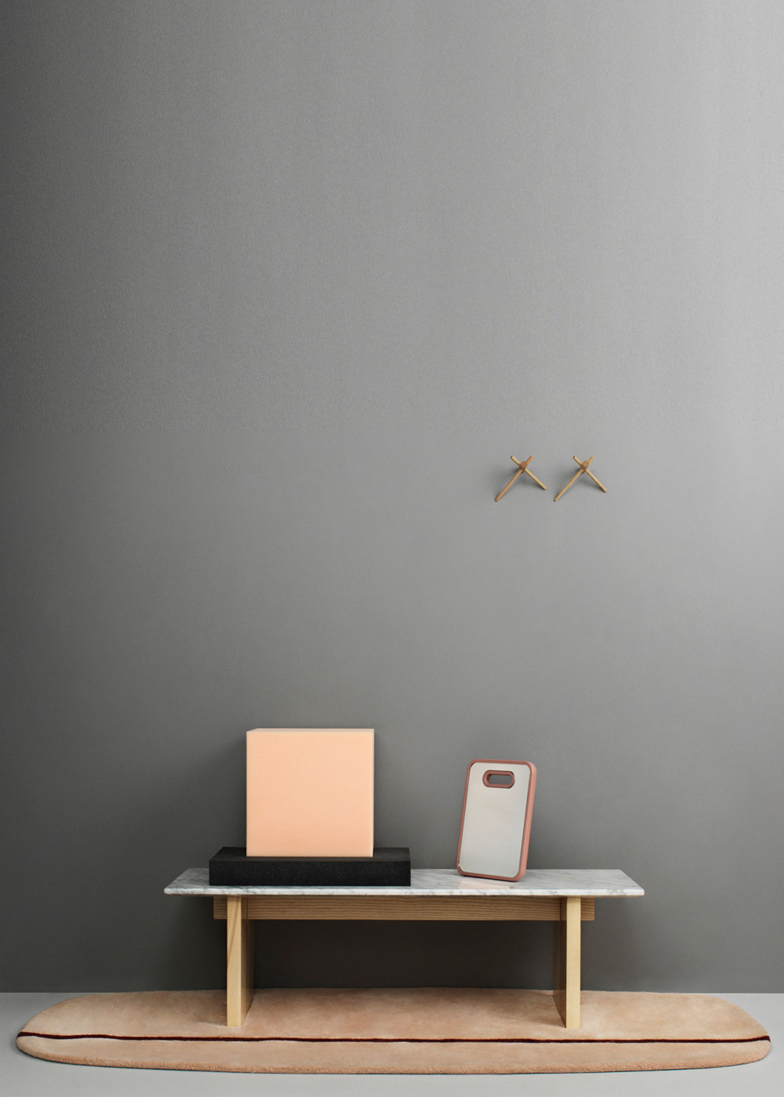 Normann Copenhagen - Tapis - Oona Carpet - Grey / 90x200