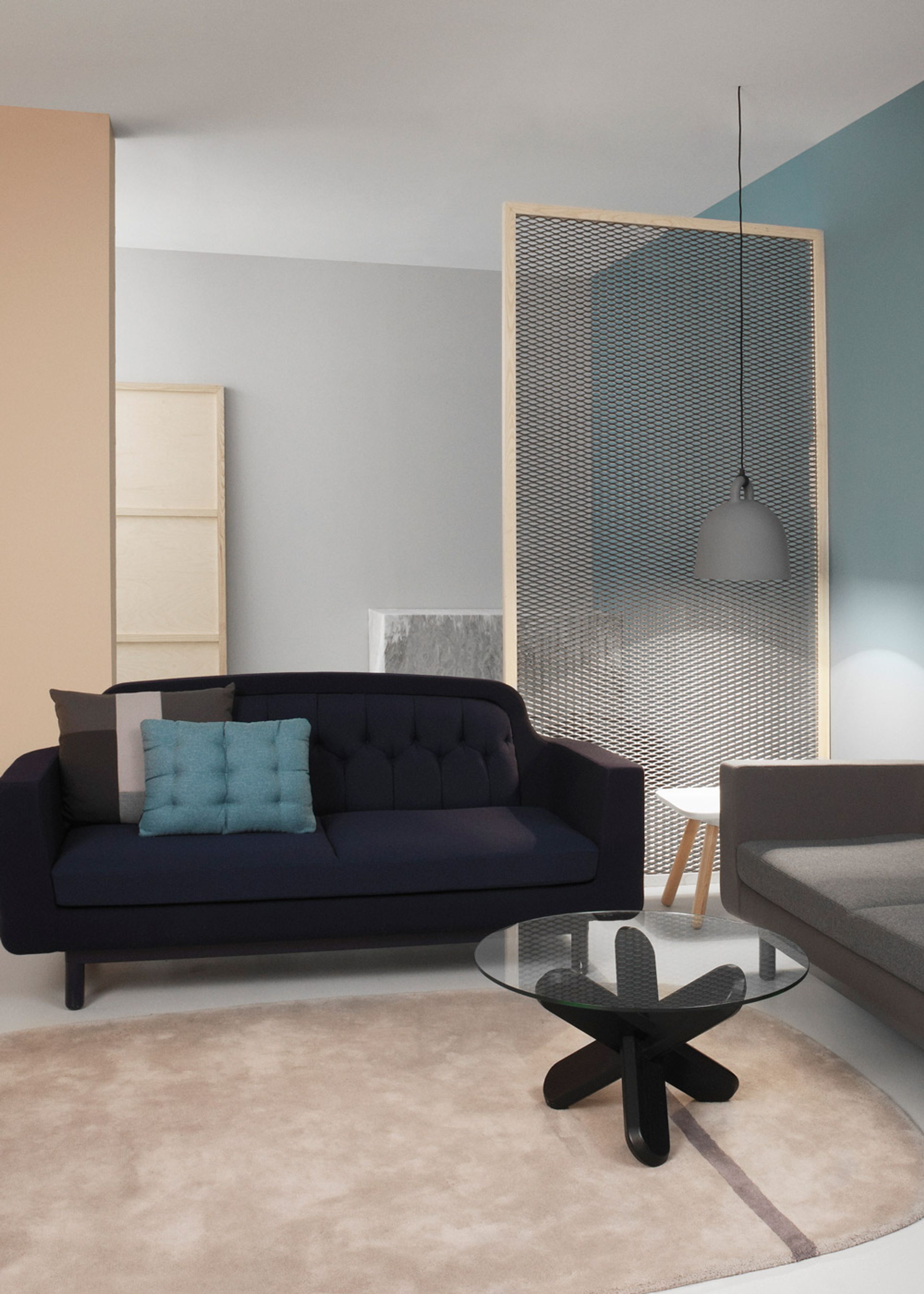 Normann Copenhagen - Tapis - Oona Carpet - Grey / 90x200