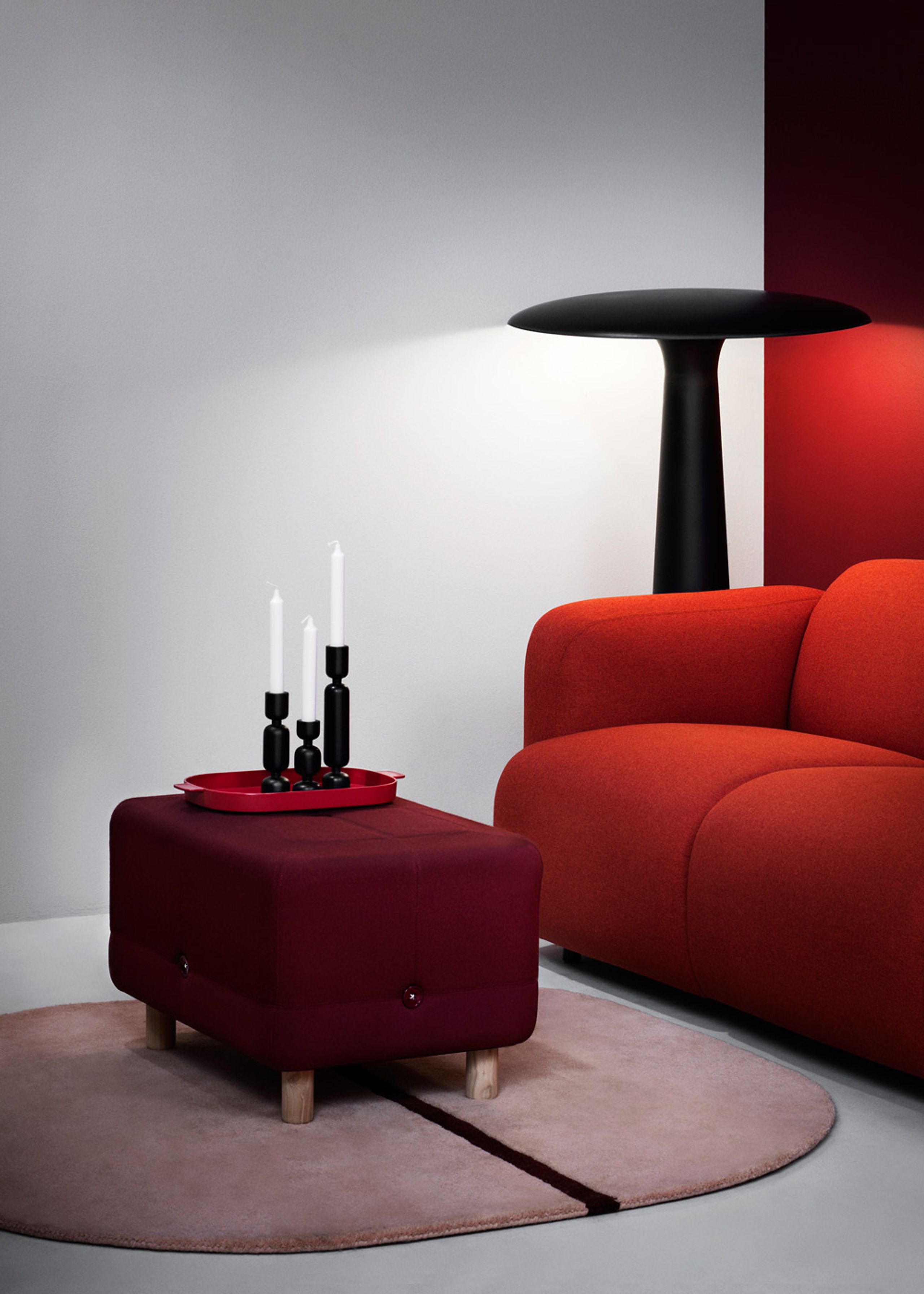 Normann Copenhagen - Tapis - Oona Carpet - Grey / 90x200