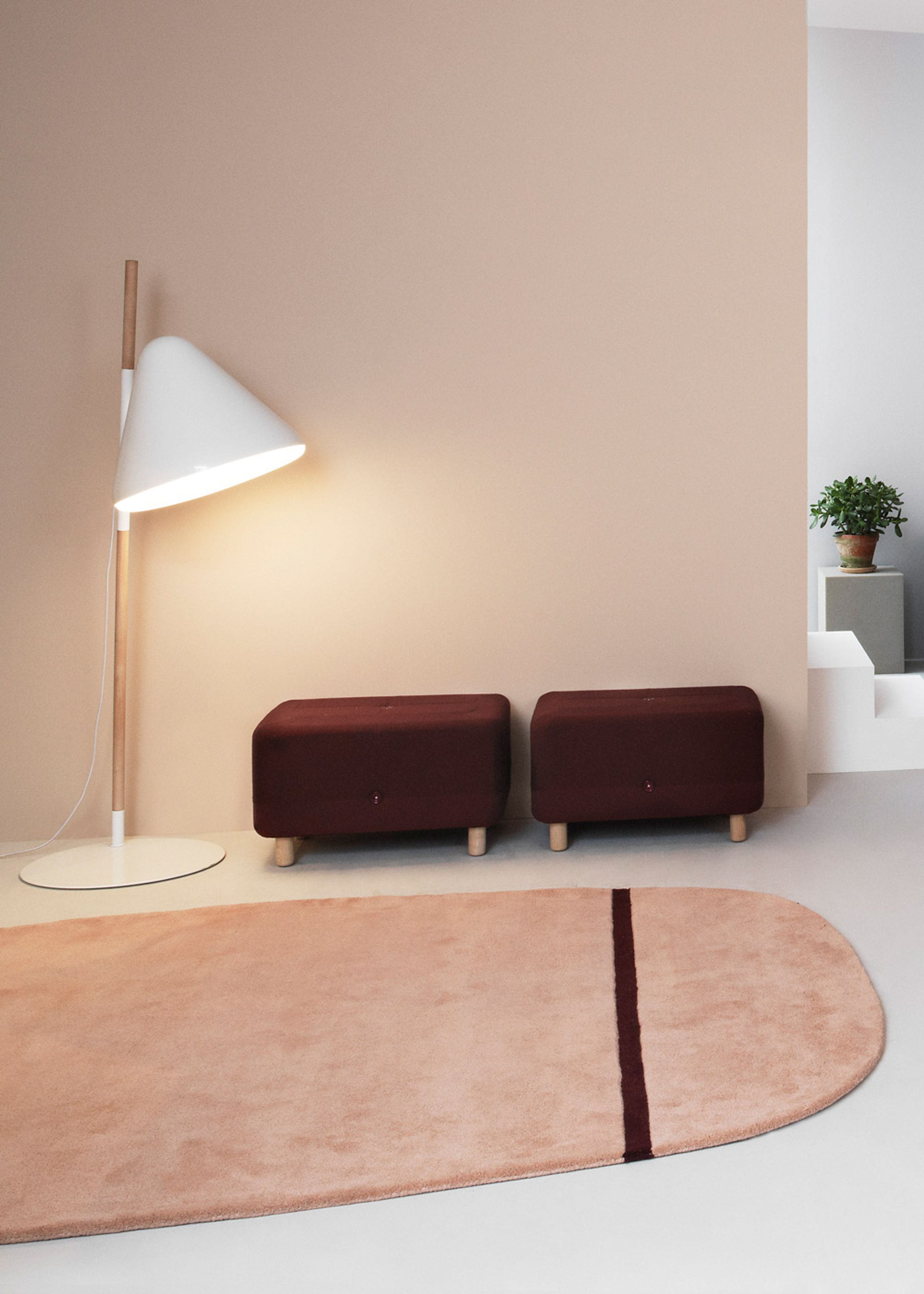 Normann Copenhagen - Tapis - Oona Carpet - Mint / 90x200