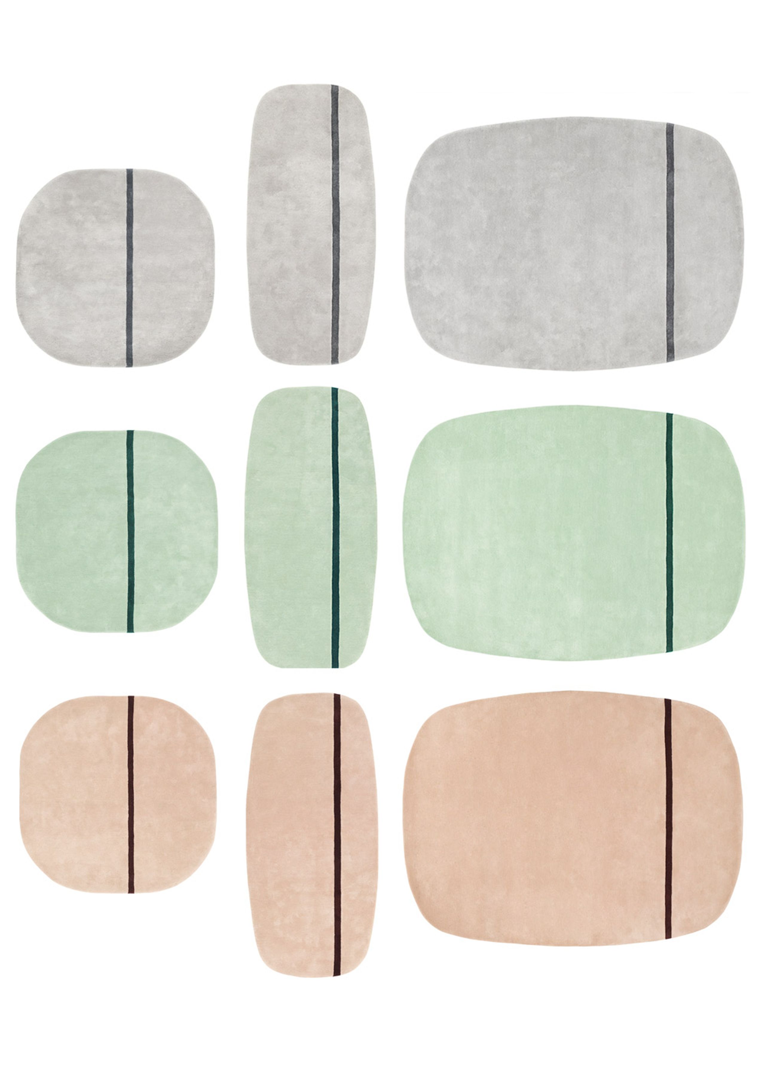 Normann Copenhagen - Tapis - Oona Carpet - Grey / 90x200