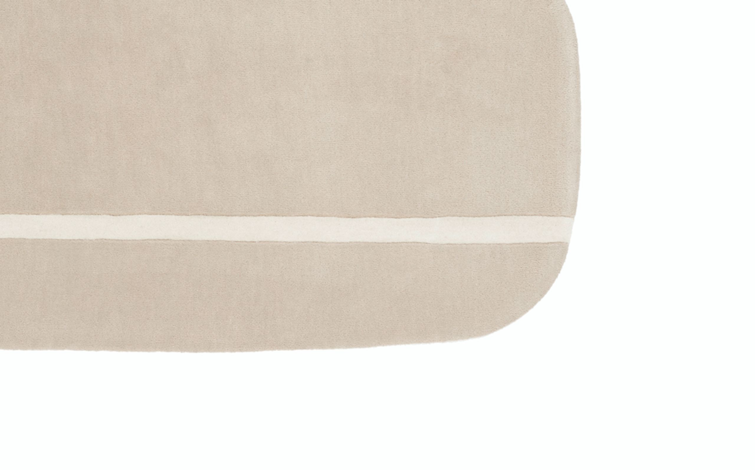 Normann Copenhagen - Gulvtæppe - Oona Carpet - Sand / 140x140