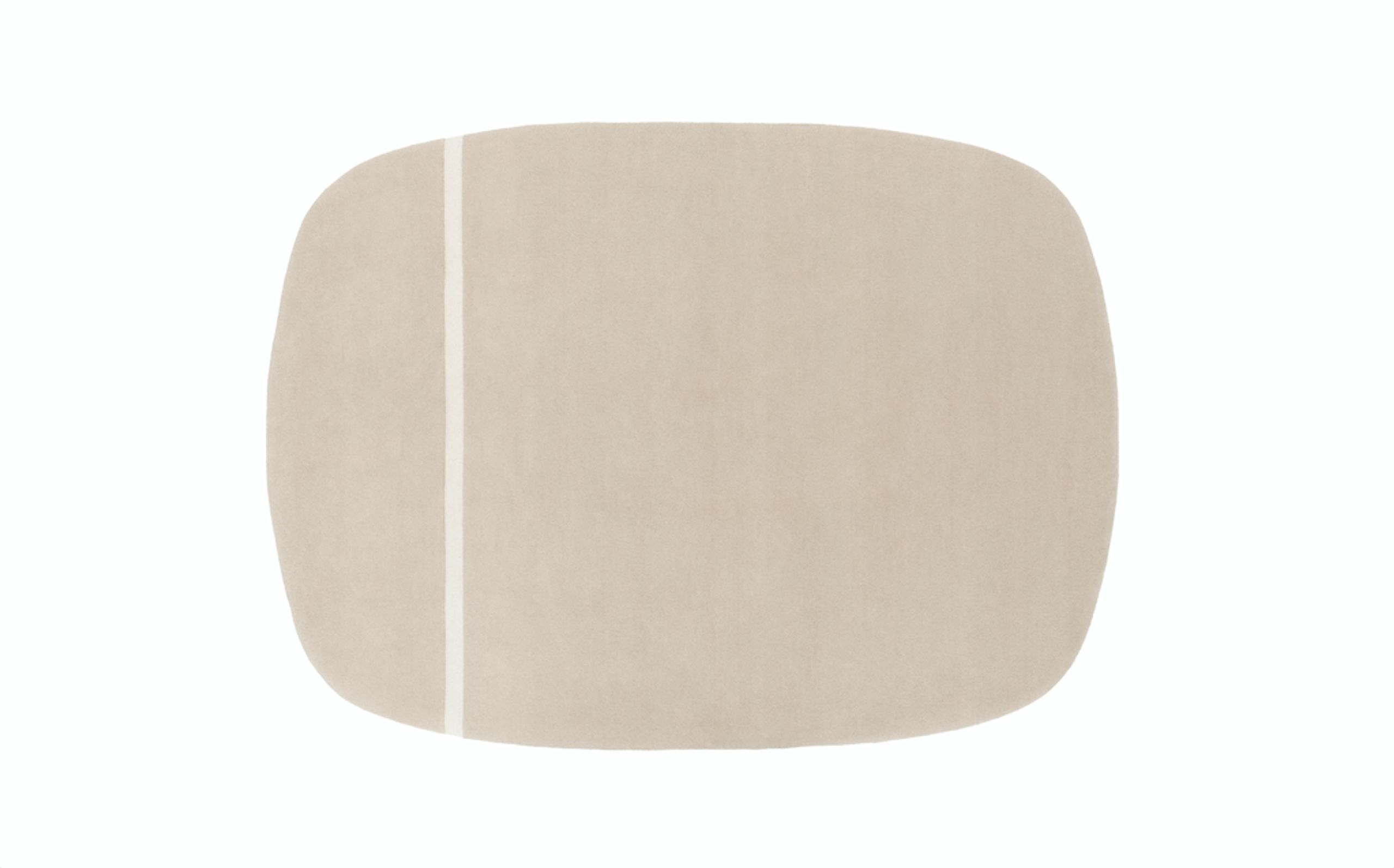 Normann Copenhagen - Tapete - Oona Carpet - Sand / 175x240