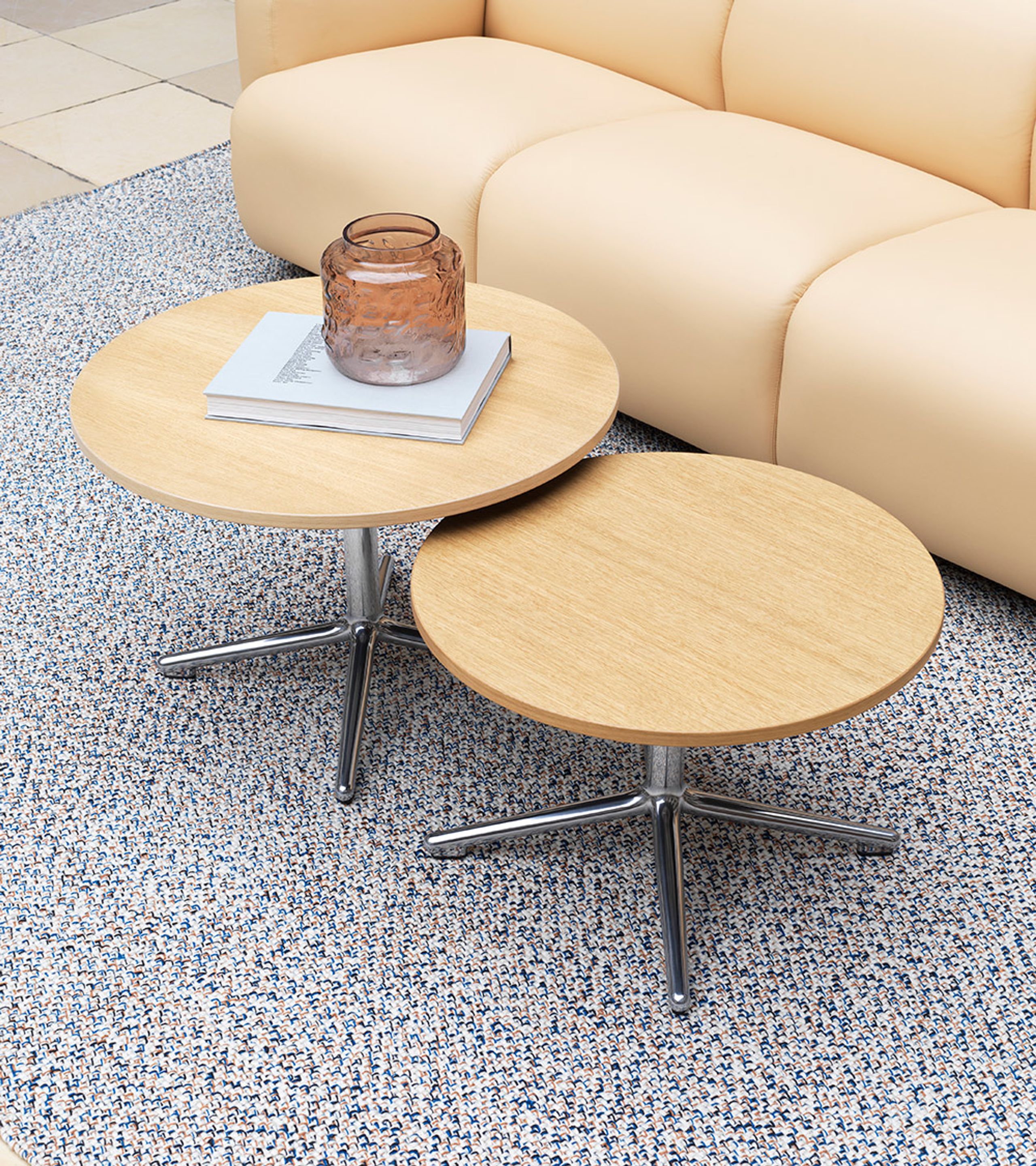 Normann Copenhagen - Gulvtæppe - Polli Rug - Medium - Grå Multi