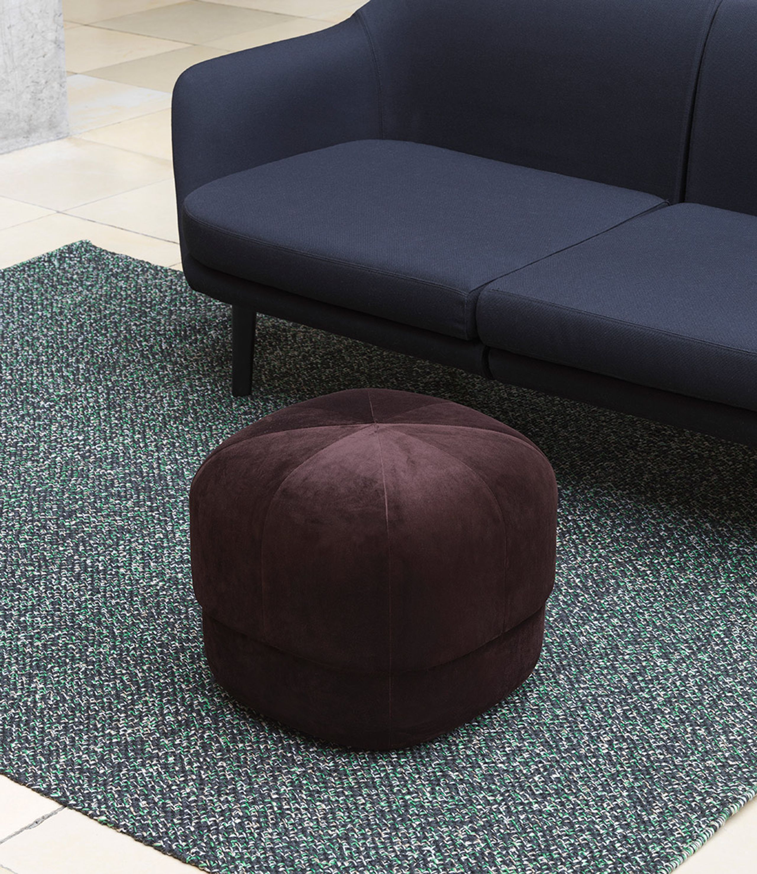 Normann Copenhagen - Dywanik - Polli Rug - Medium - Sand Multi