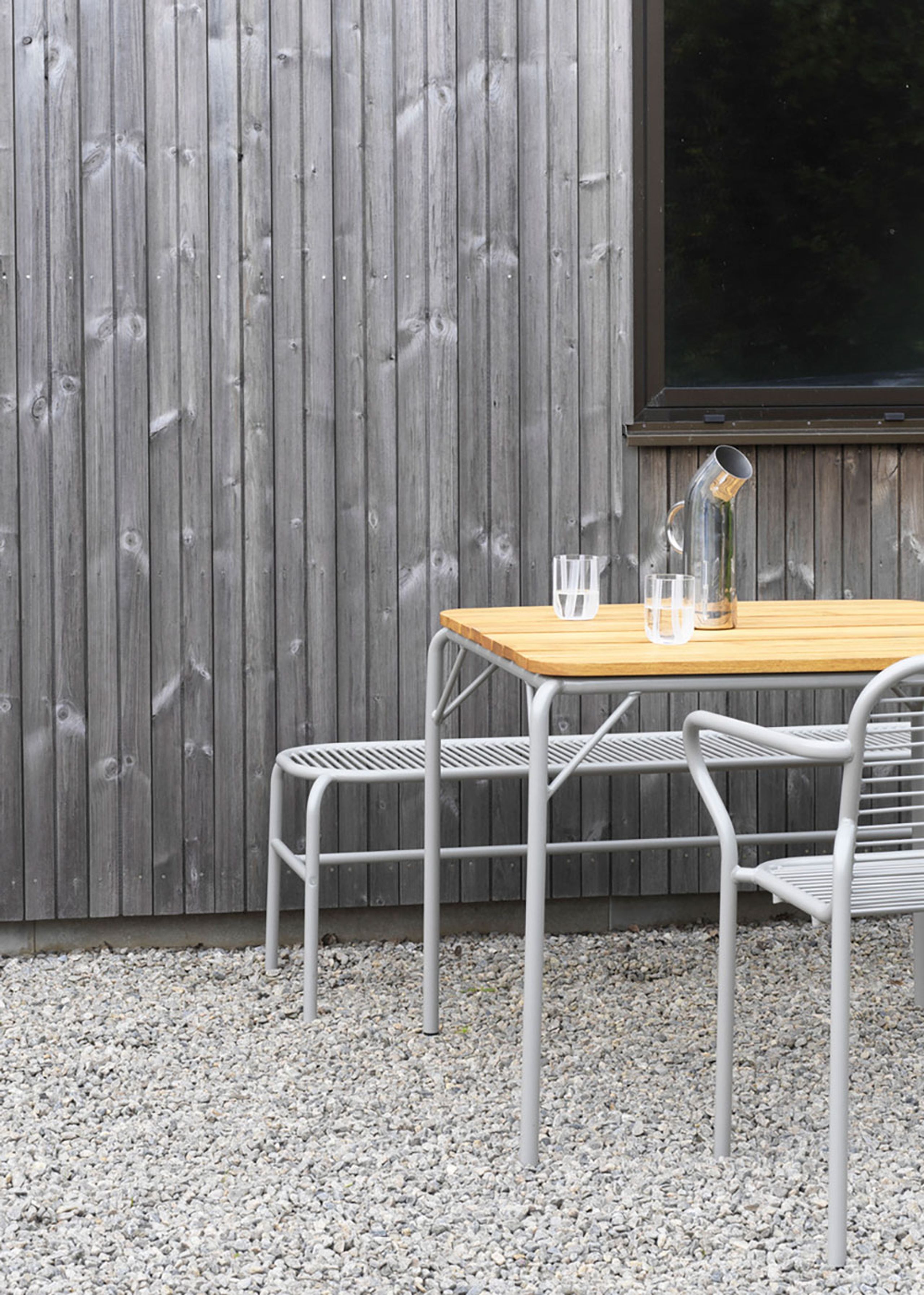 Normann Copenhagen - Garden bench - Vig Bench - Black