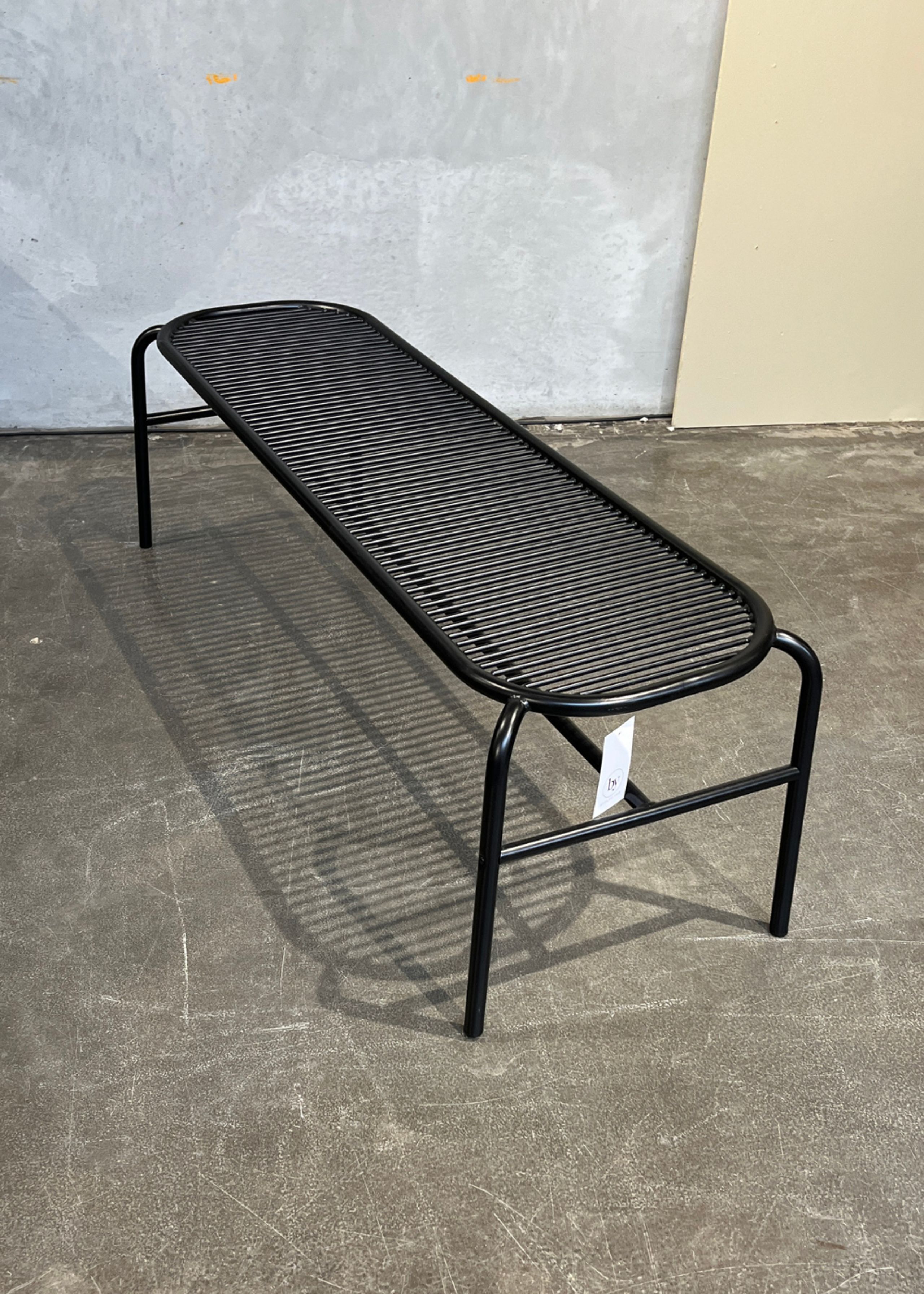 Normann Copenhagen - Havebænk - Vig Bench - Black - Exhibition Model