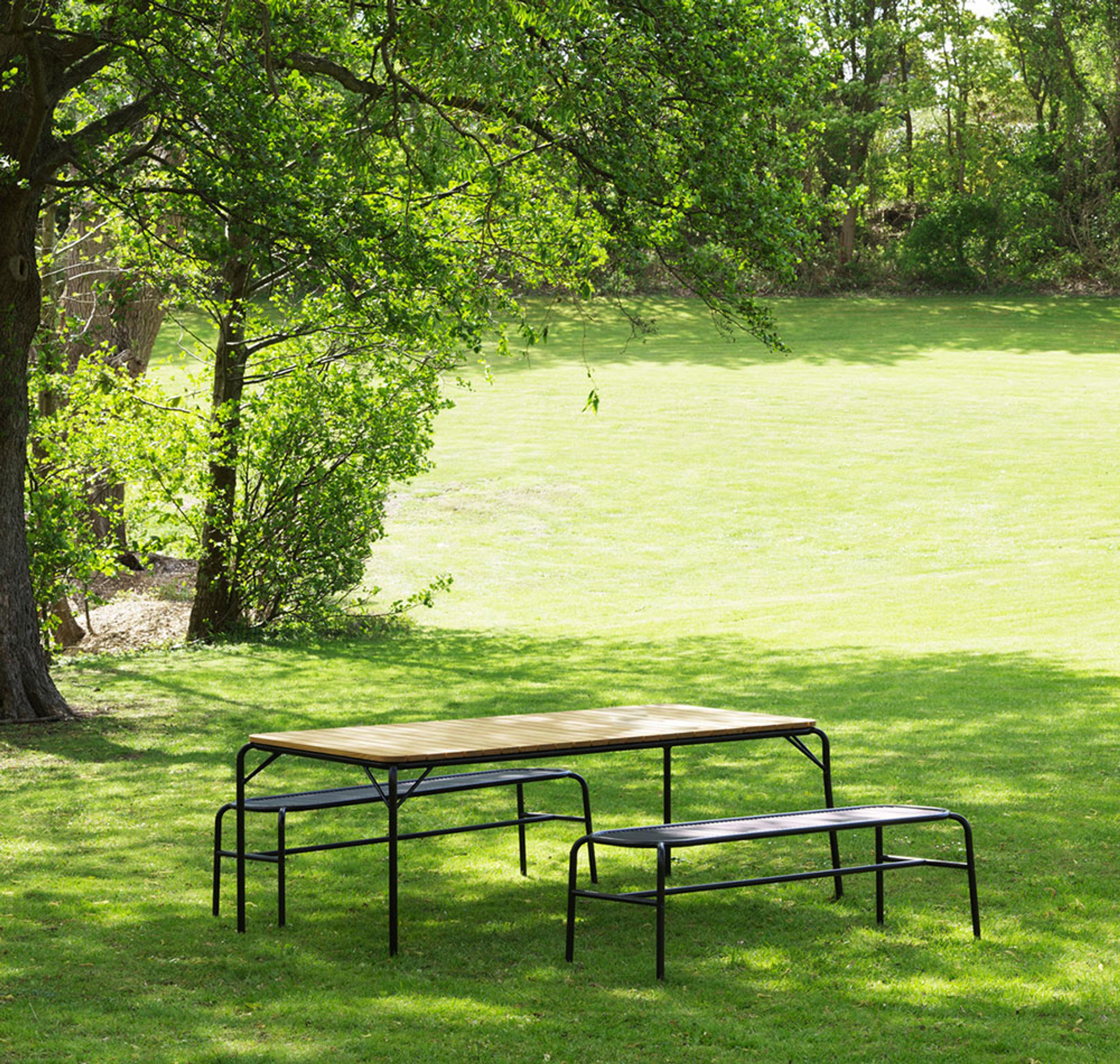 Normann Copenhagen - Panchina da giardino - Vig Bench - Dark Green