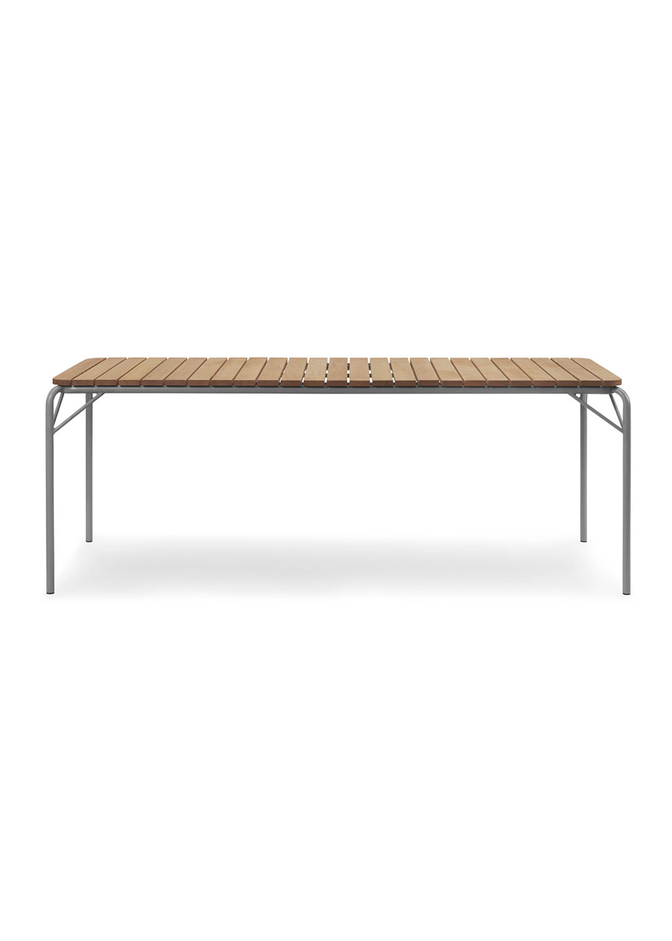 Normann Copenhagen - Garden table - Vig Table Robinia - Grey - Large