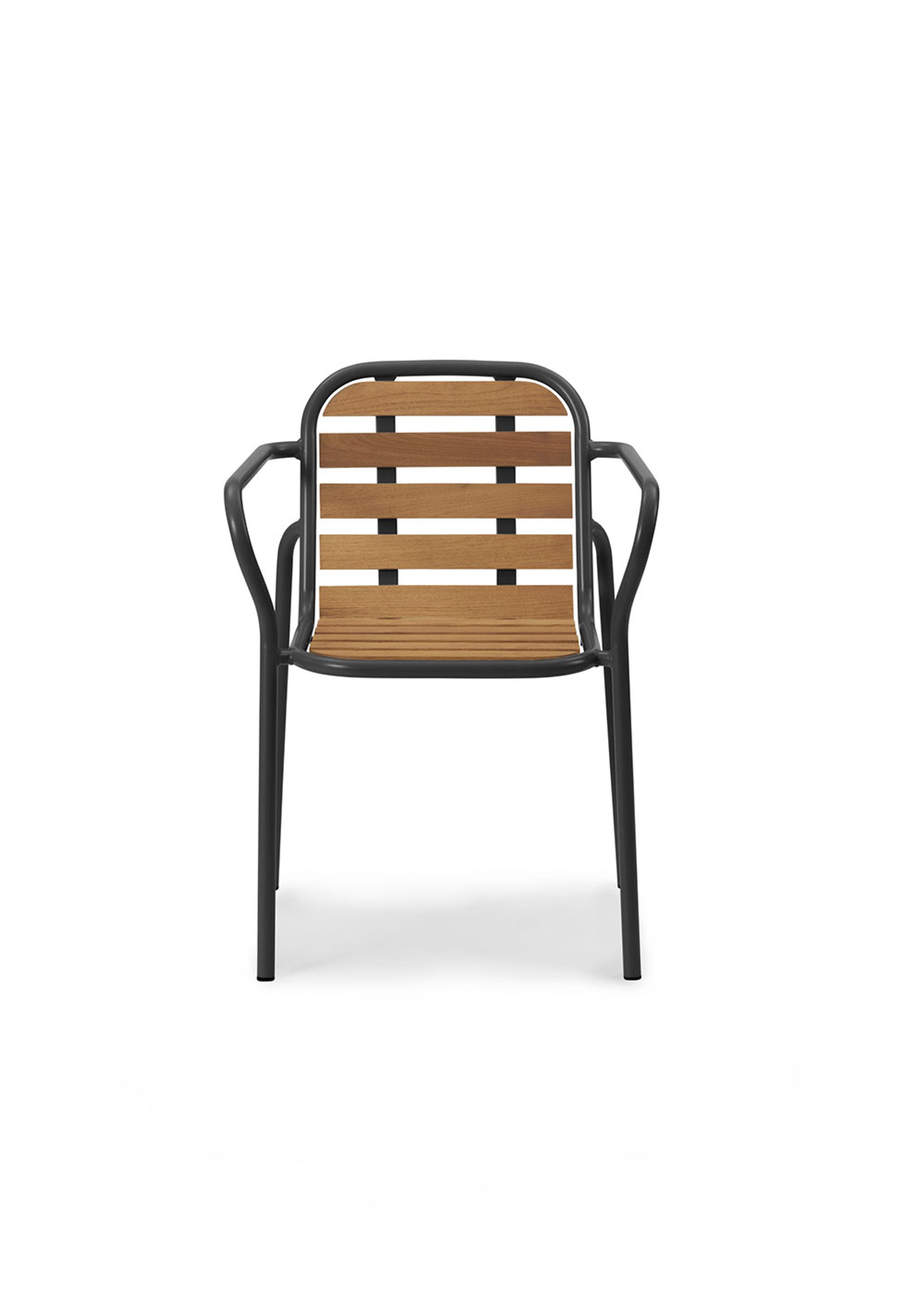 Normann Copenhagen - Garden chair - Vig Armchair Robinia - Black