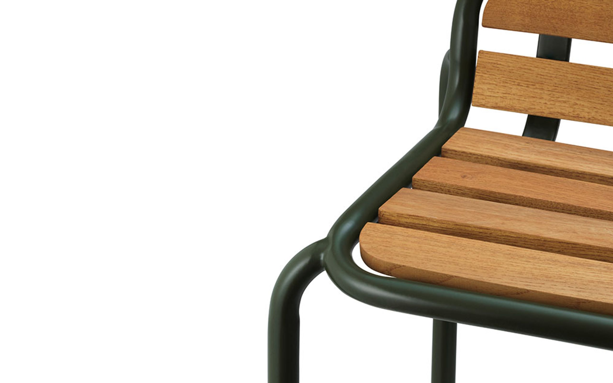 Normann Copenhagen - Havestol - Vig Chair Robinia - Dark Green