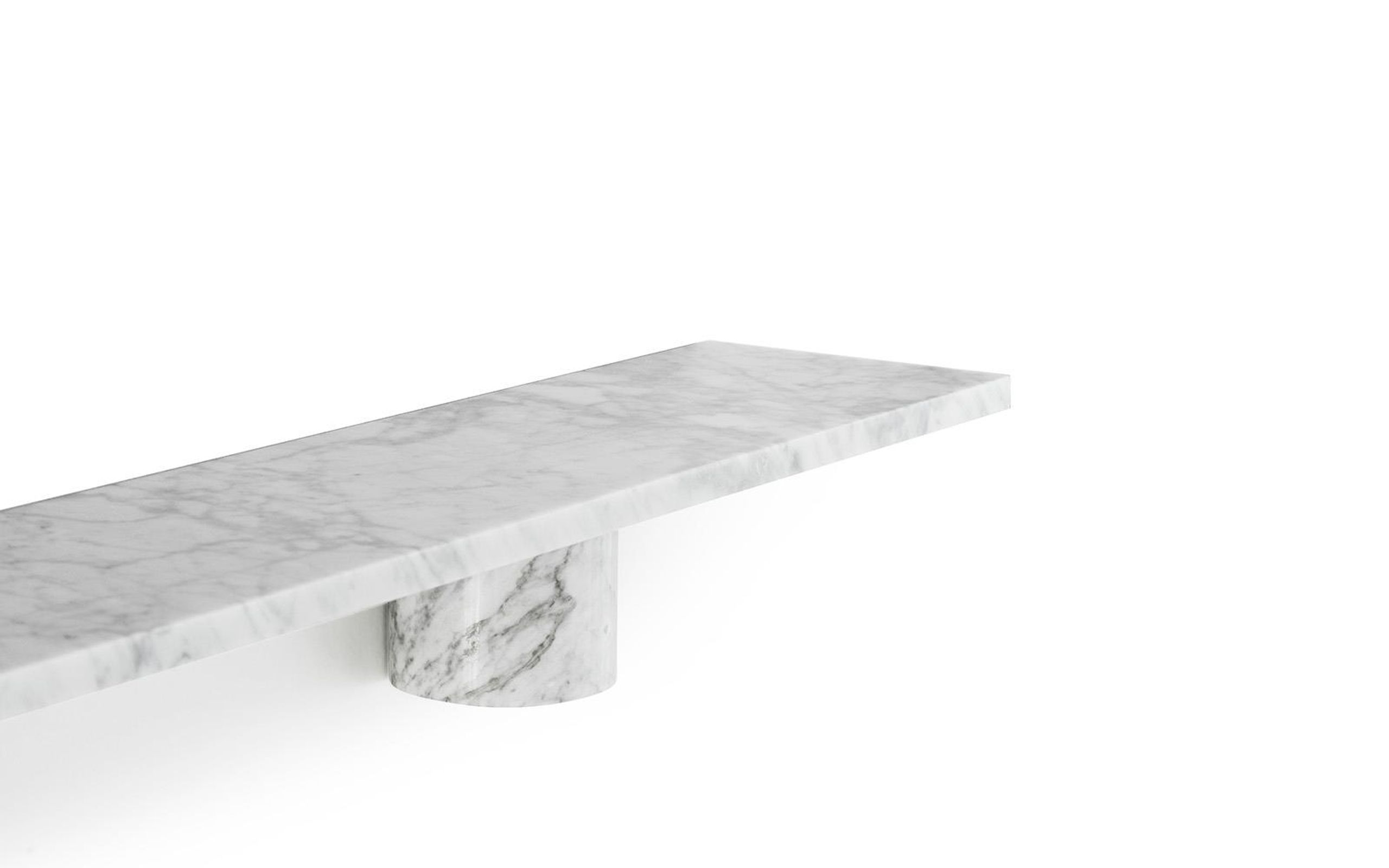 Normann Copenhagen - Prateleira - Sten Shelf 120 Cm - White Marble