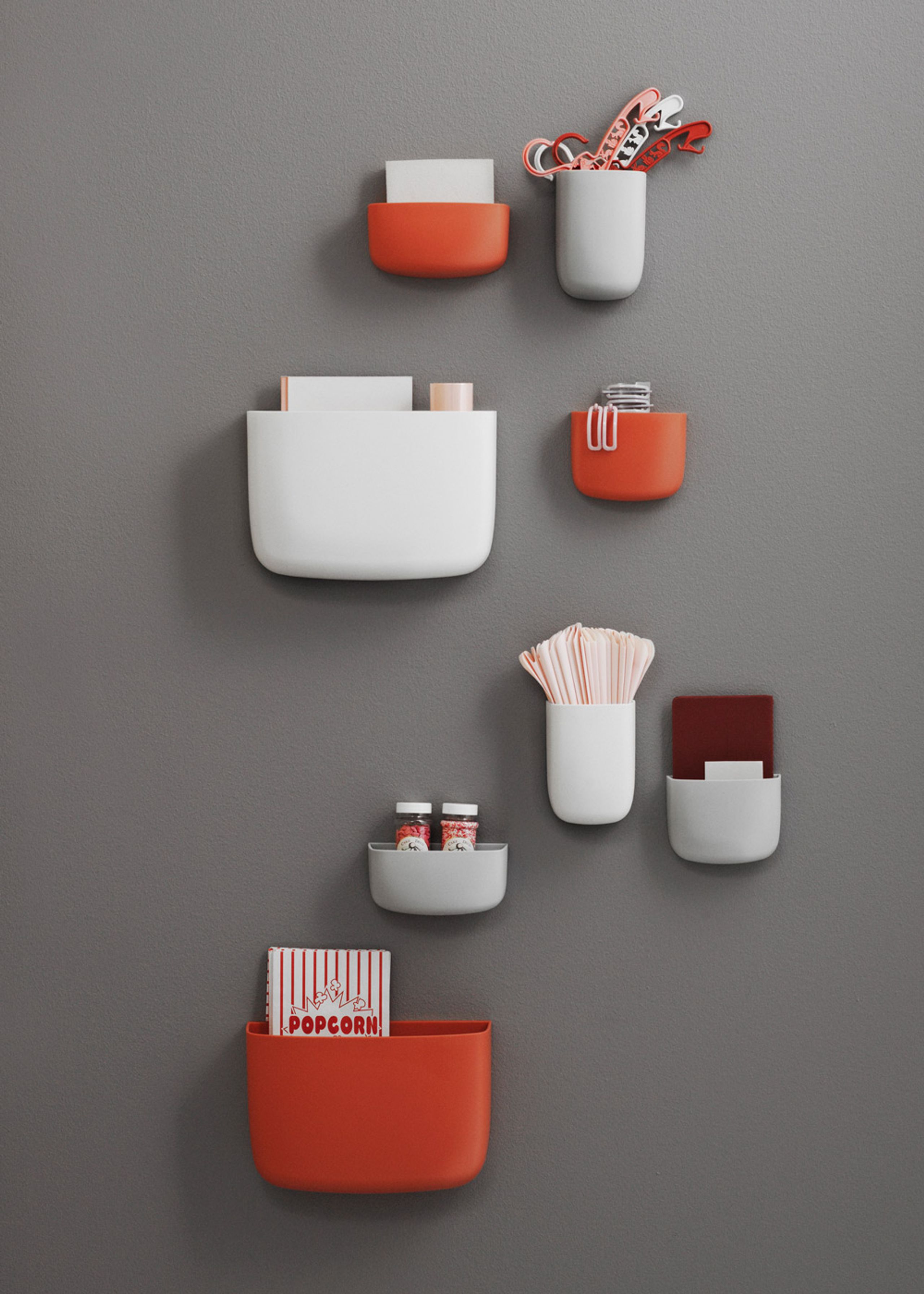 Normann Copenhagen - Shelf - Pocket Organizer - No. 2 - White