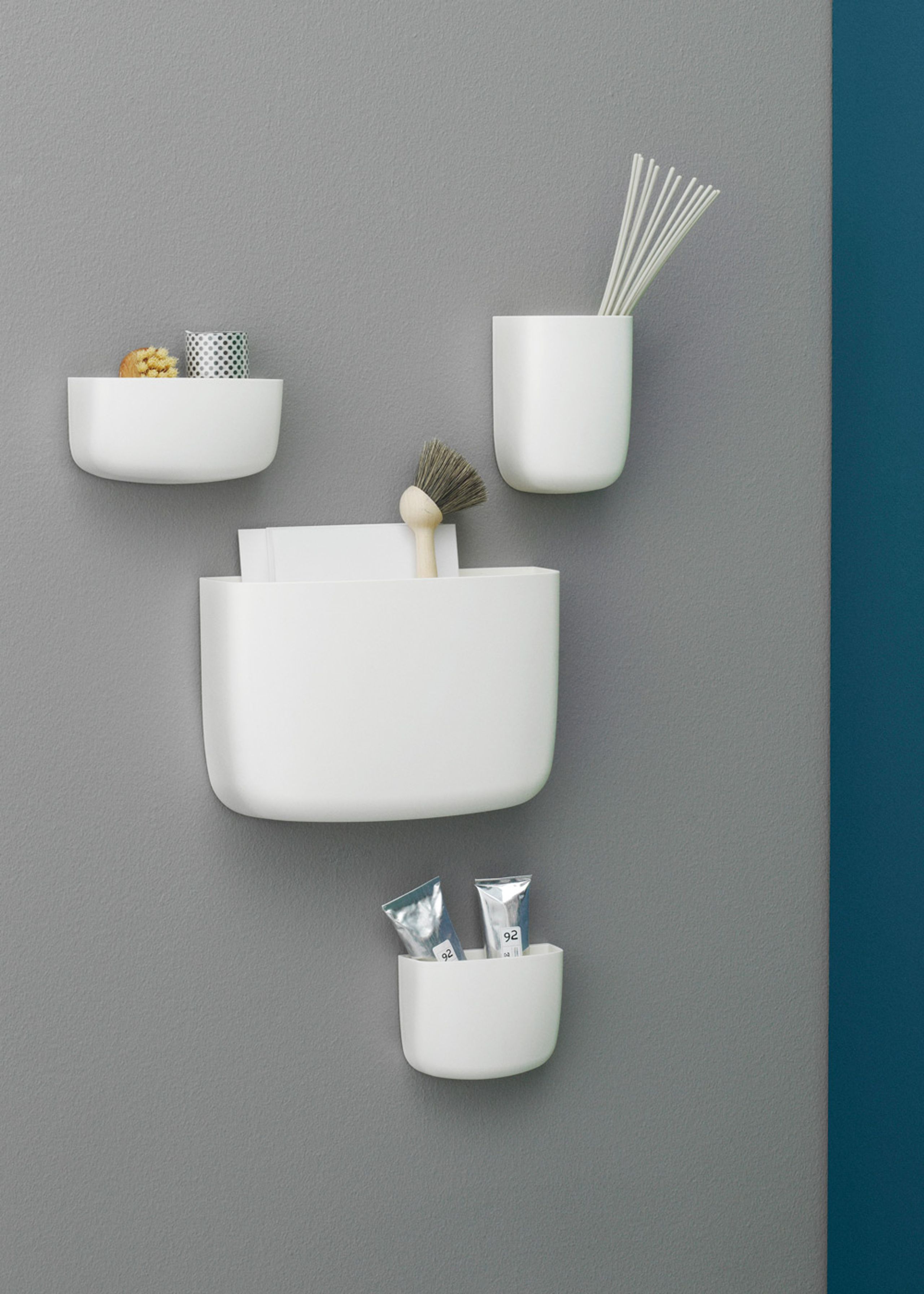 Normann Copenhagen - Shelf - Pocket Organizer - No. 2 - White