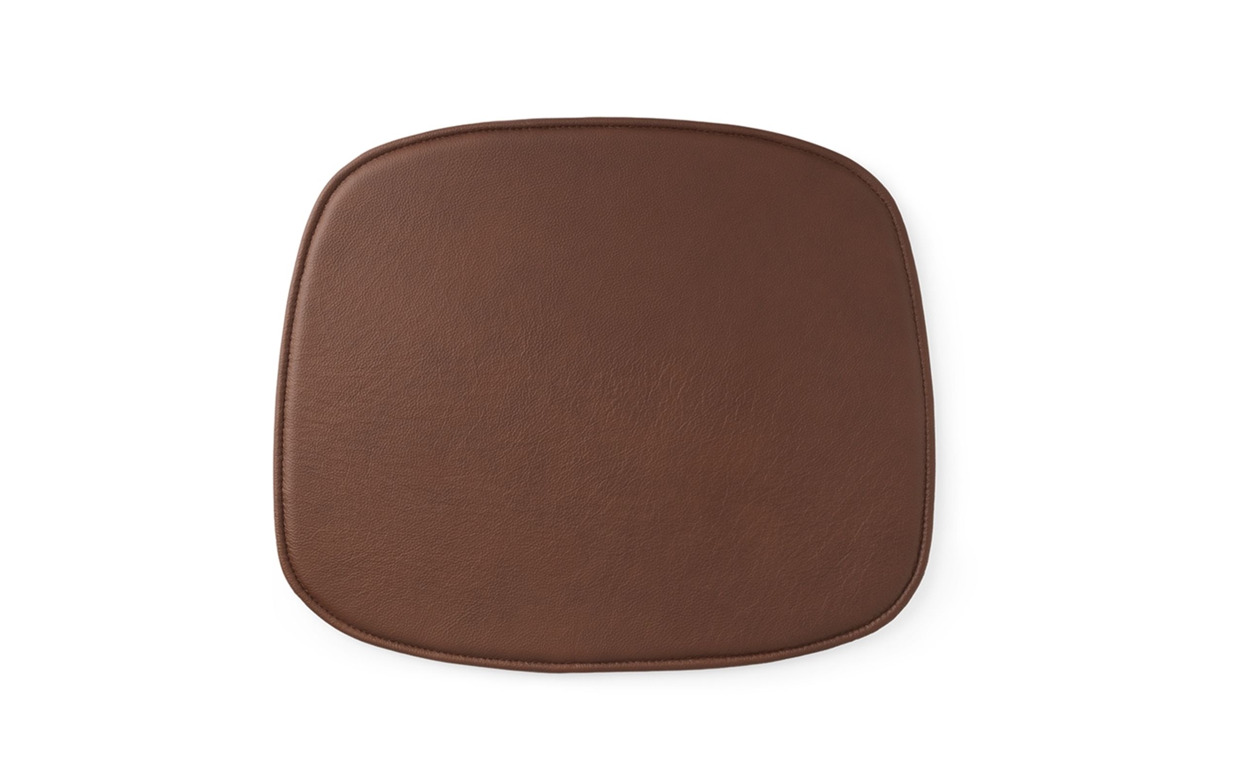 Normann Copenhagen - Coussin - Seat Cushion Form - Brandy Leather