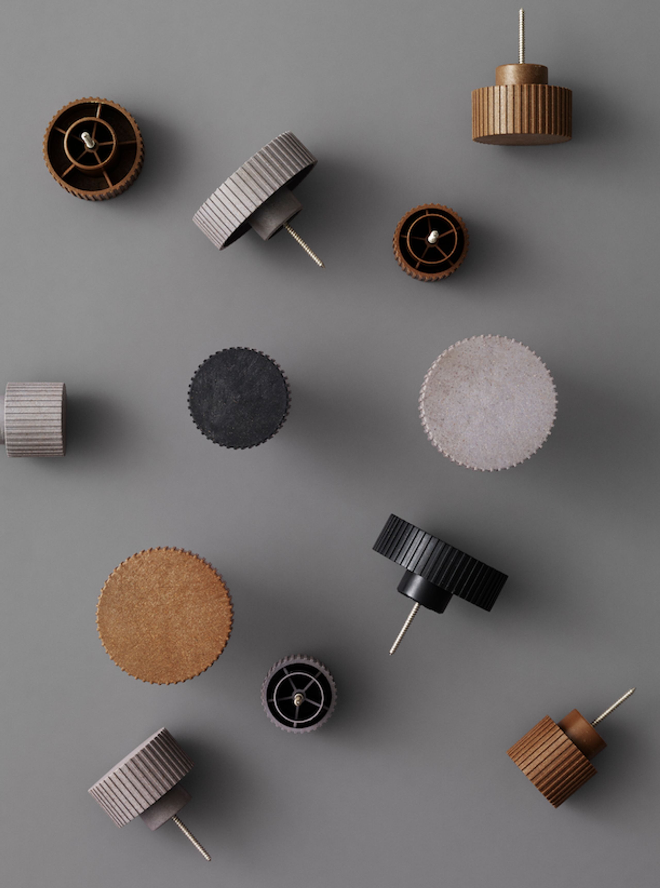 Normann Copenhagen - Hooks - Chip Hook Small - Grey Medium