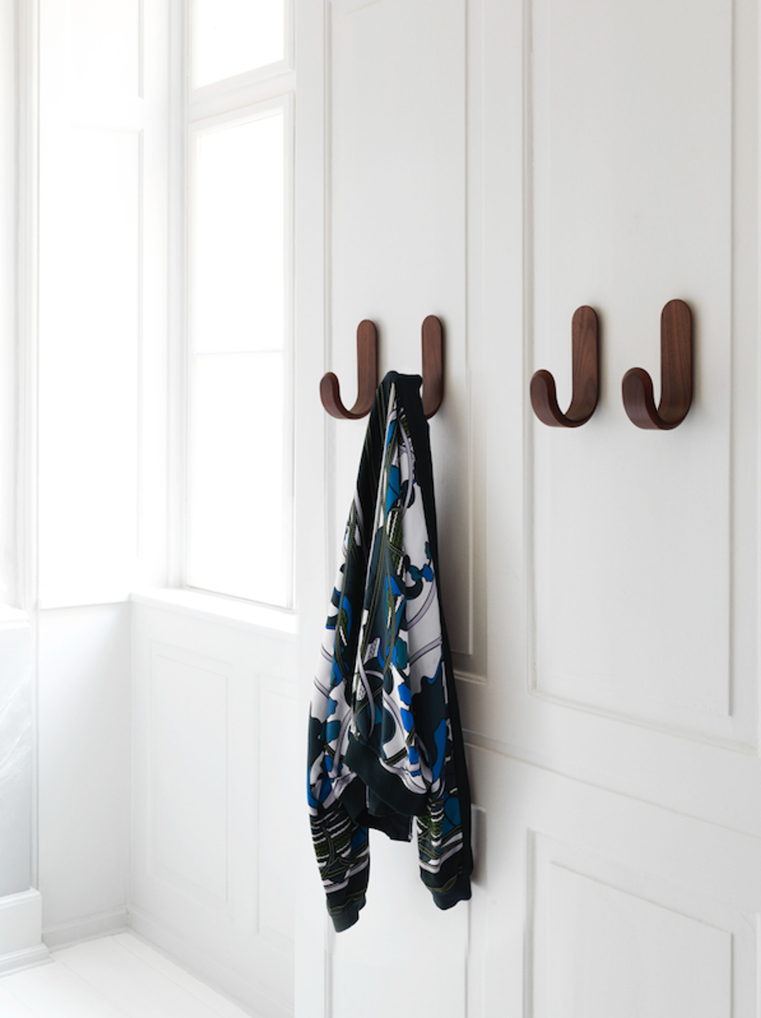 Normann Copenhagen - Cintres - Curve Hook - White