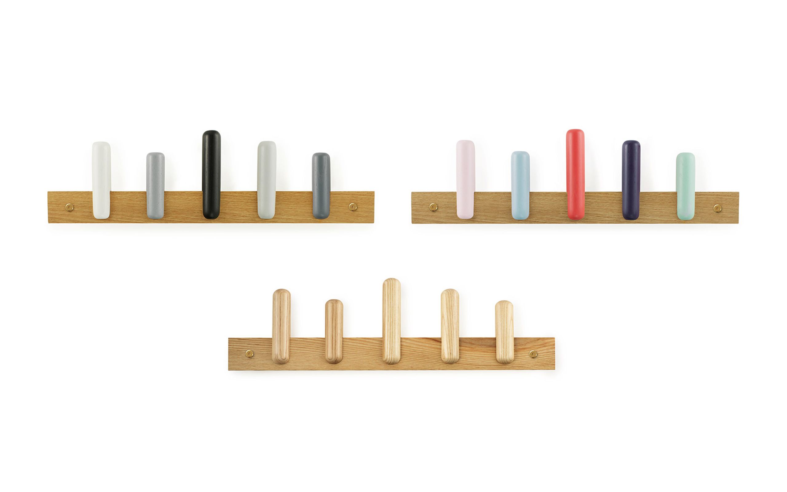 Normann Copenhagen - Krokar - Play knagerække - Eg