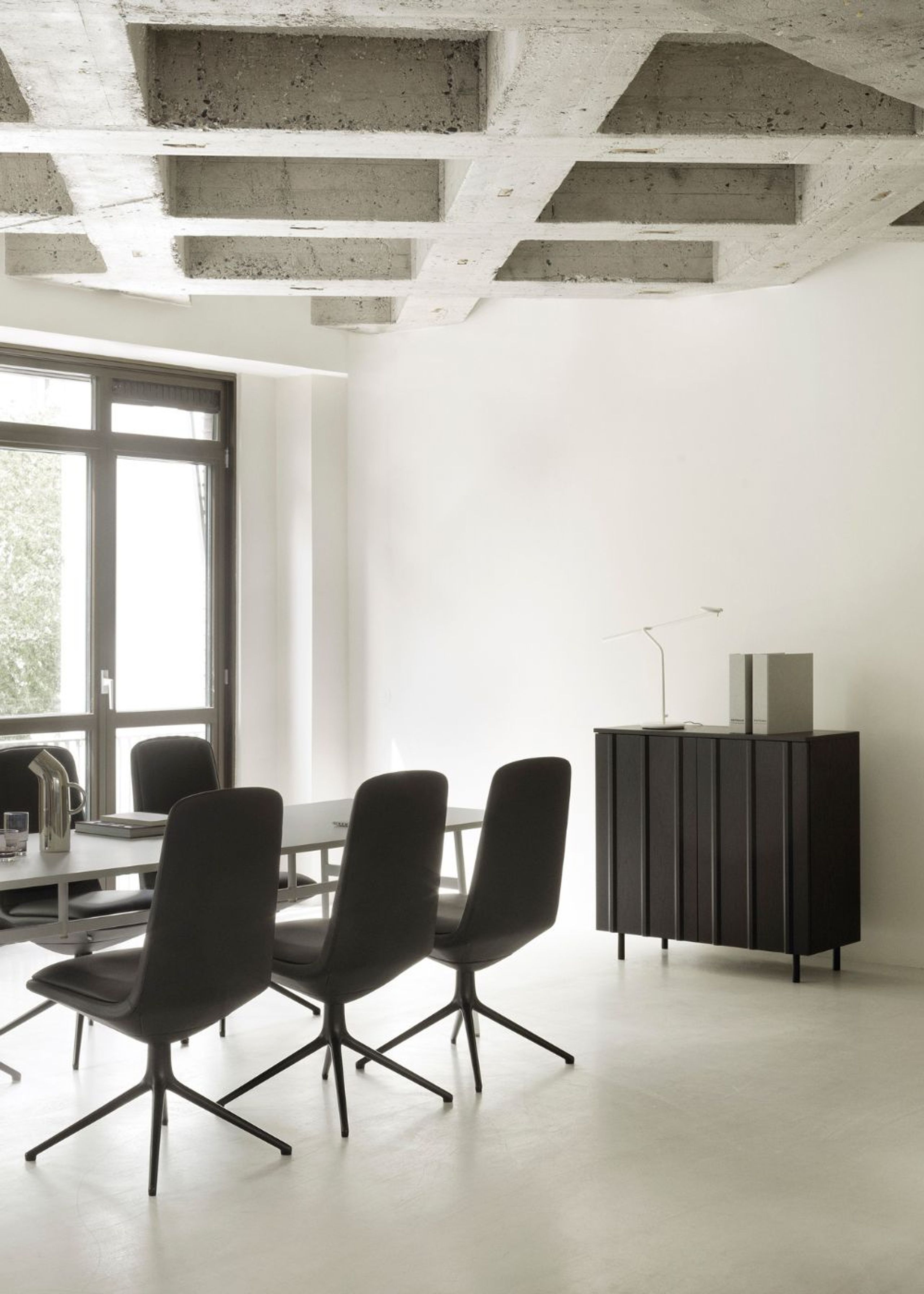 Normann Copenhagen - Dresser - Rib Kabinet - Soft Black