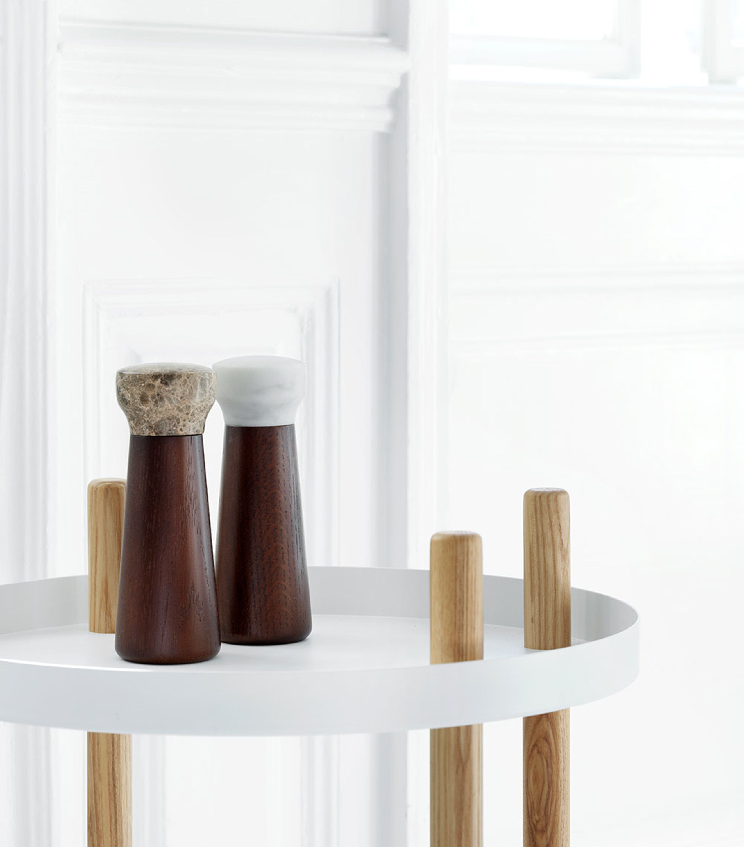Normann Copenhagen - Mill - Craft Pepper Mill - Small - black/oak