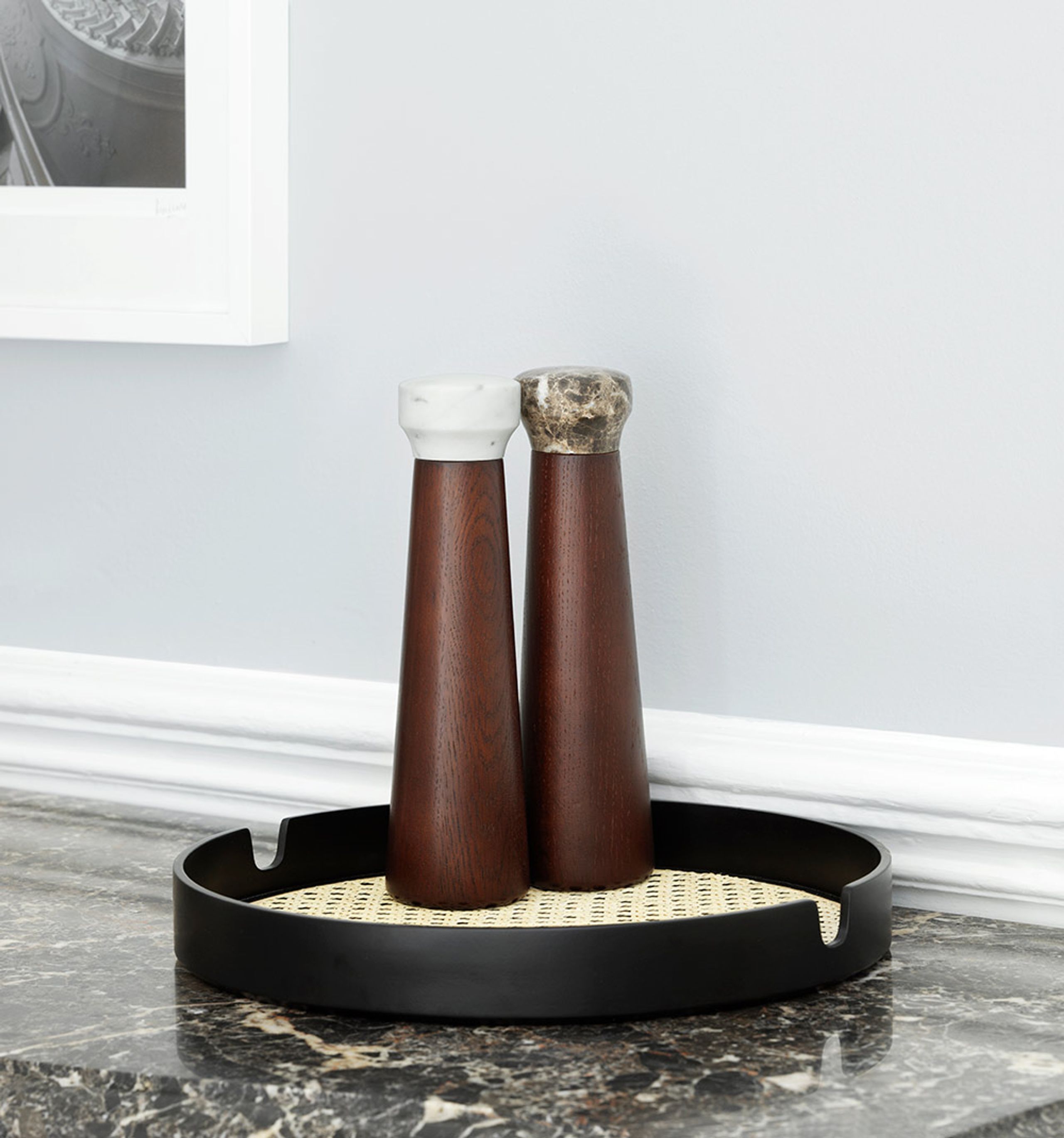 Normann Copenhagen - Mill - Craft Pepper Mill - Small - black/oak