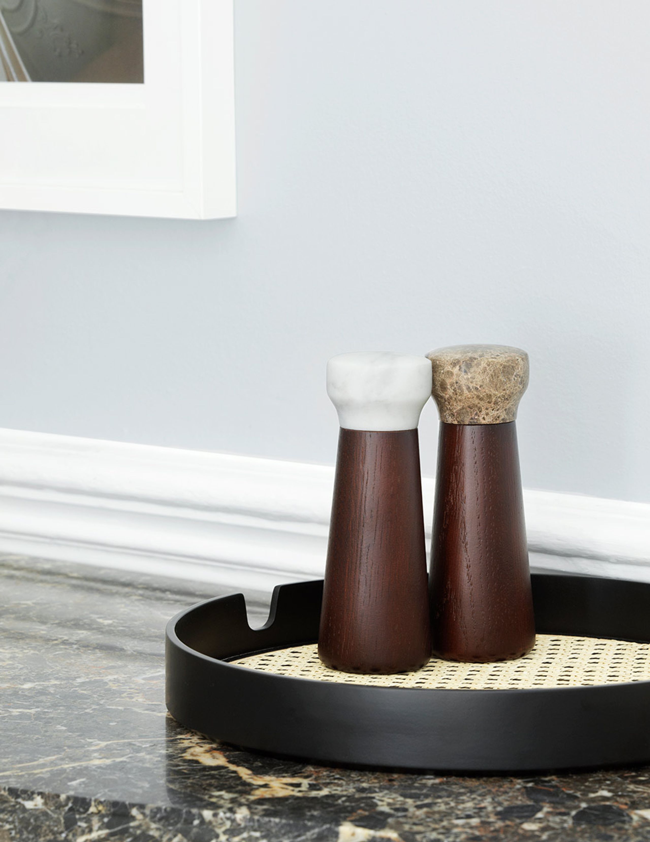 Normann Copenhagen - Kværn - Craft Pepper Mill - Stor - sort/eg