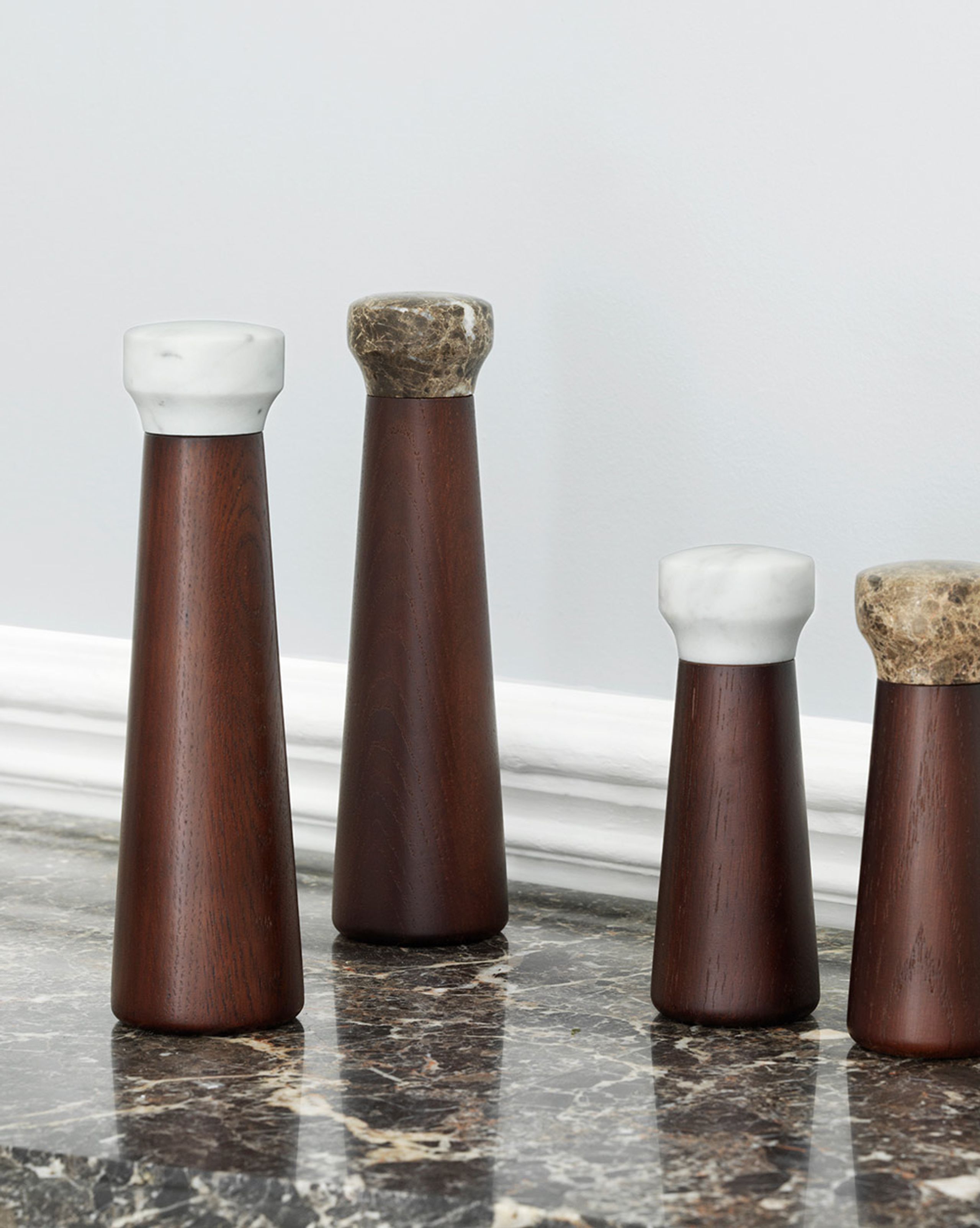 Normann Copenhagen - Kværn - Craft Pepper Mill - Stor - sort/eg