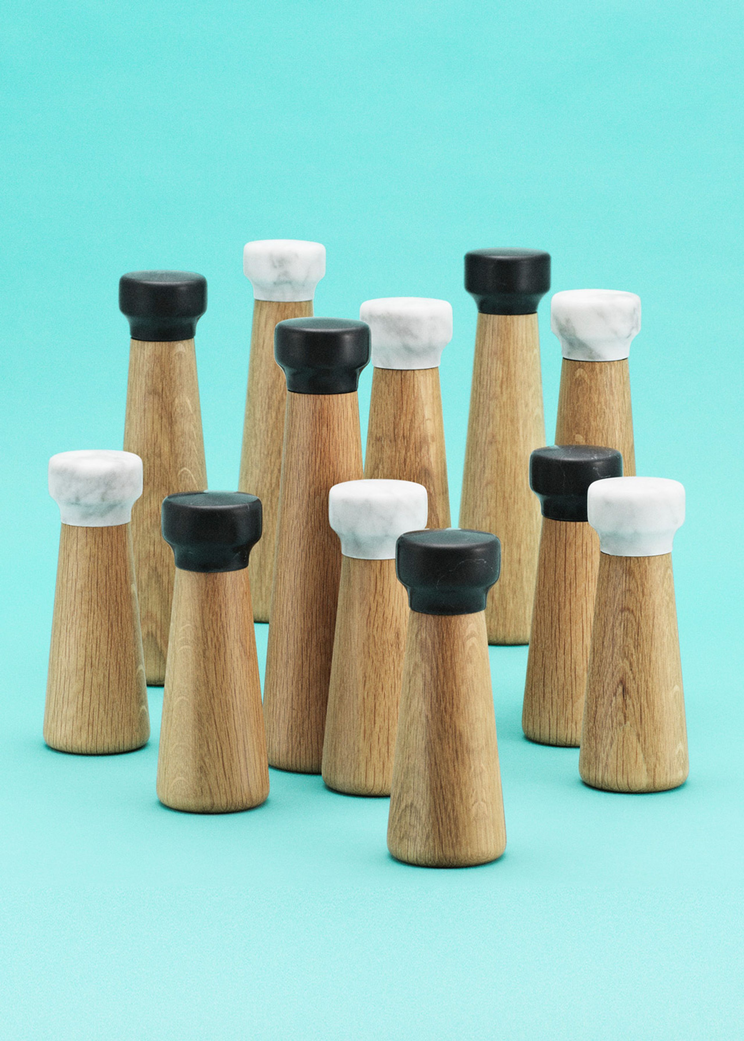 Normann Copenhagen - Kværn - Craft Pepper Mill - Stor - sort/eg