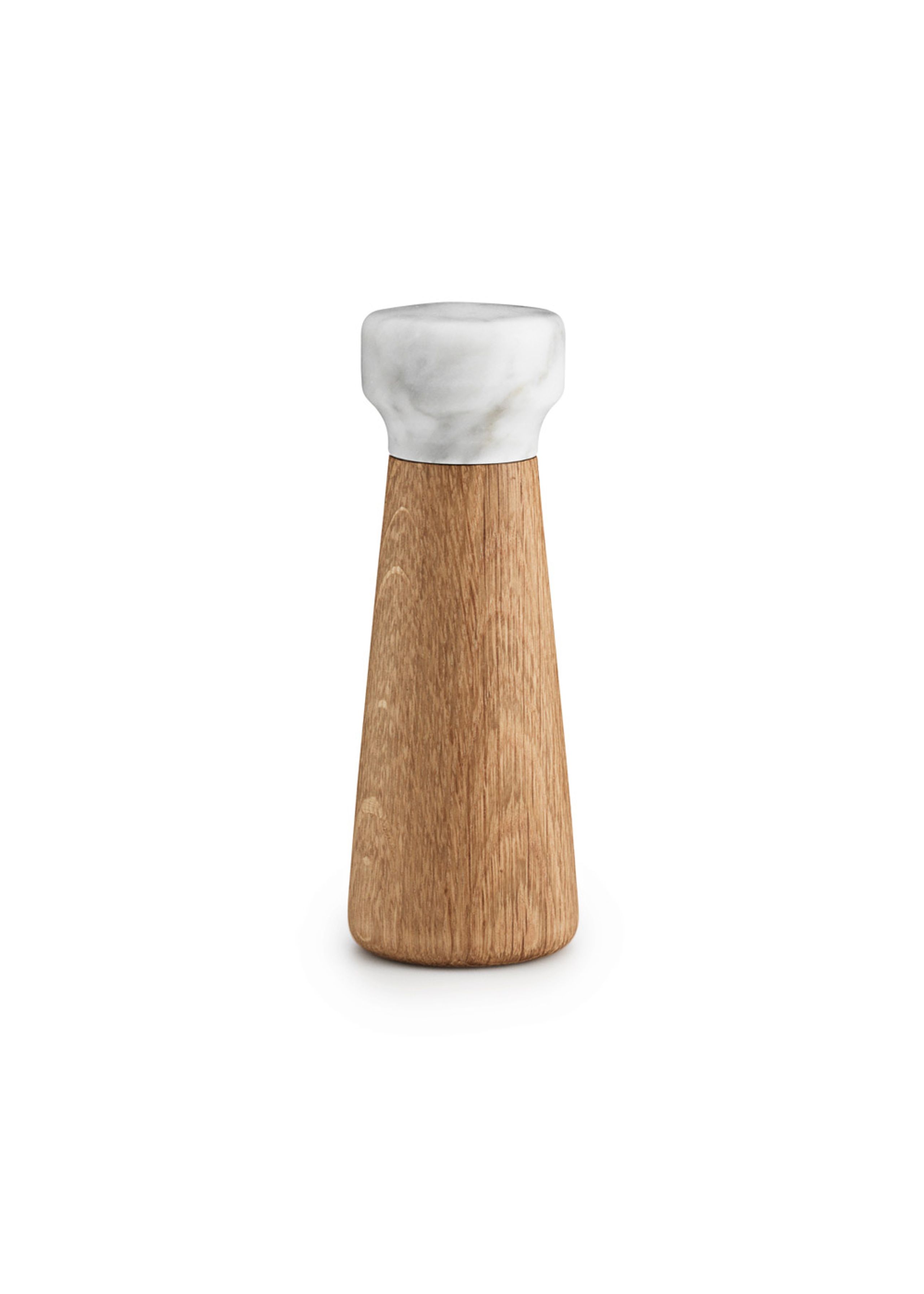 Normann Copenhagen - - Craft Salt Mill - Small - white/oak