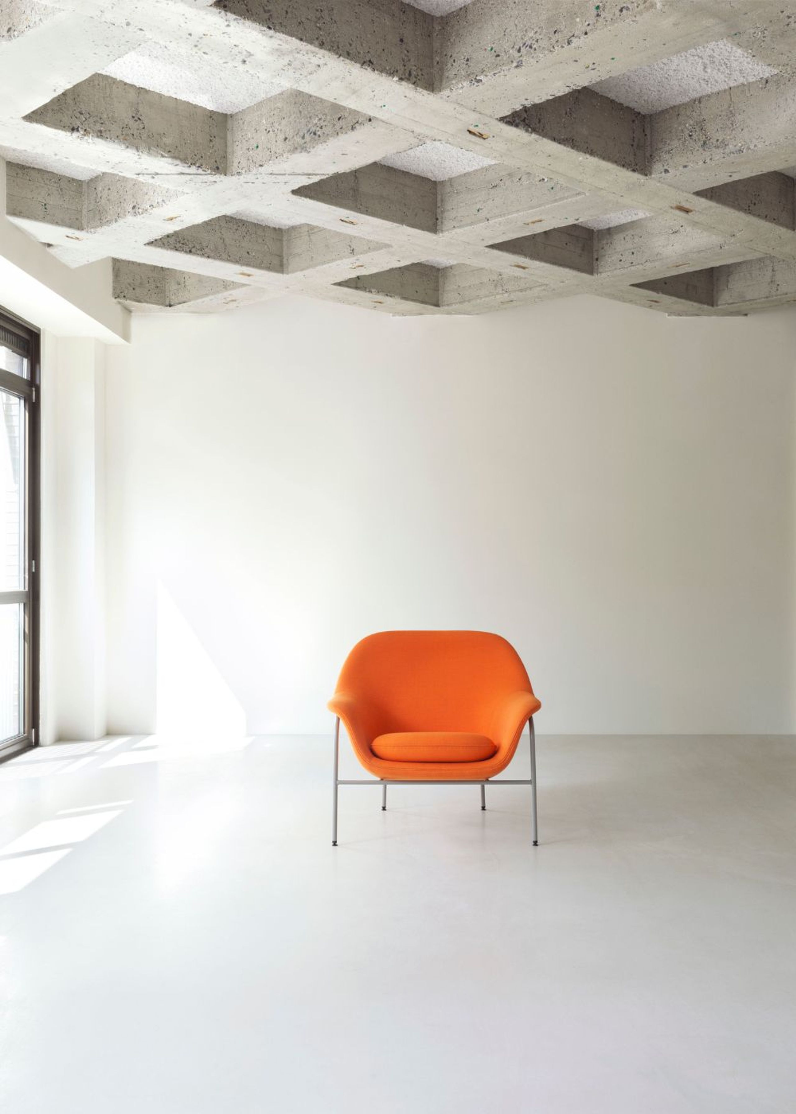 Normann Copenhagen - Fauteuil - Drape Chair Low - Remix / Grey Steel