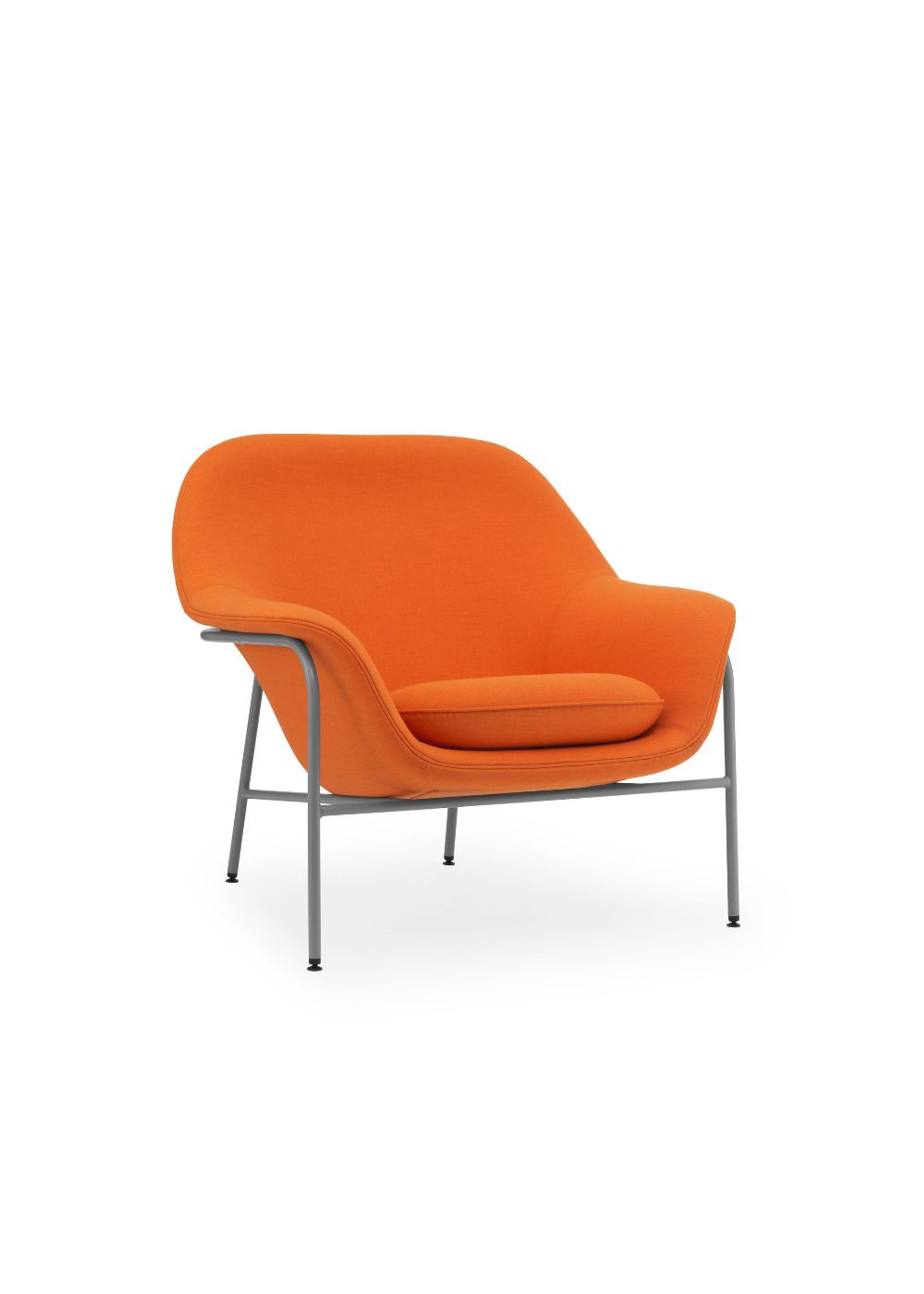 Normann Copenhagen - Fauteuil - Drape Chair Low - Remix / Grey Steel