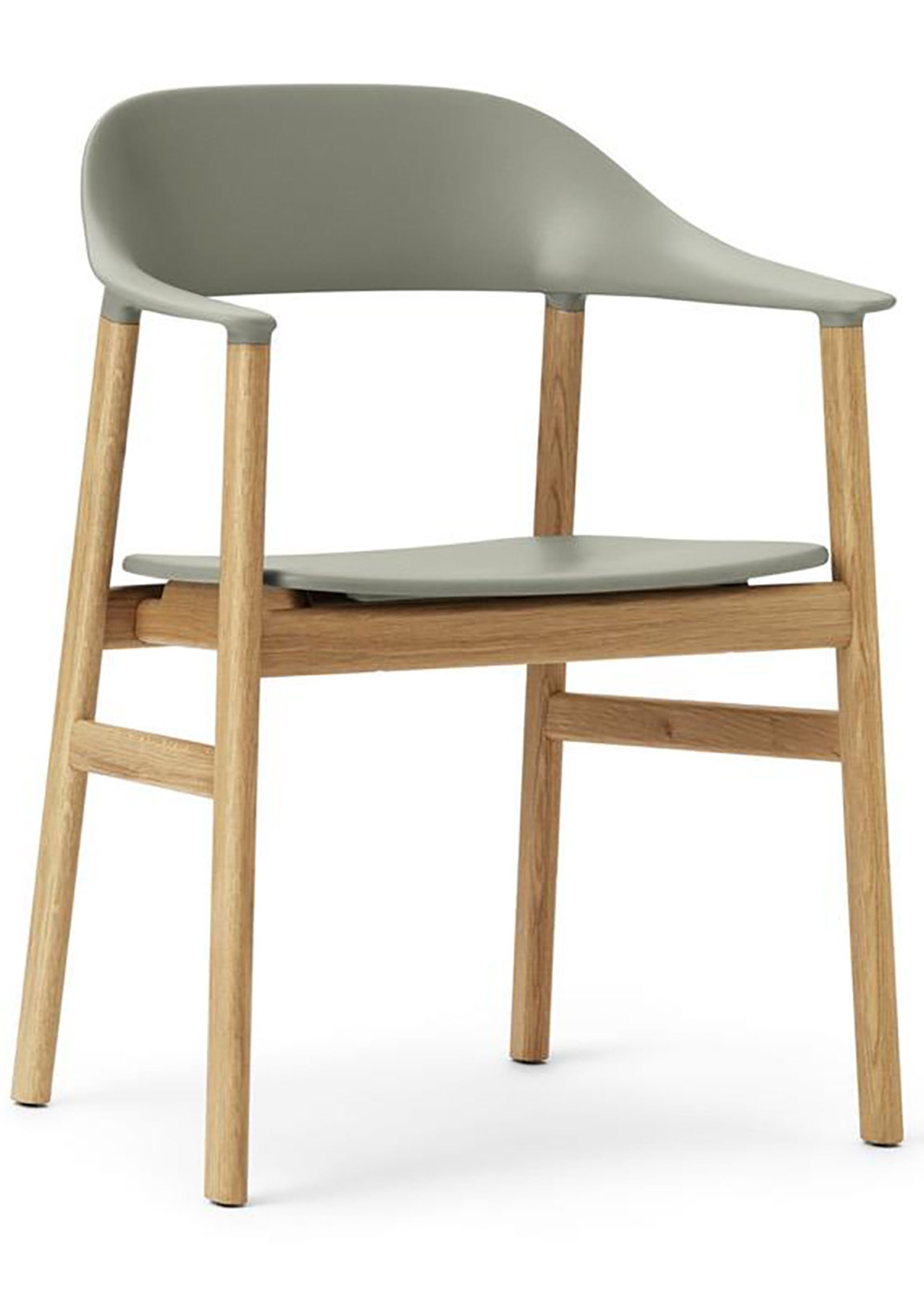 Normann Copenhagen - Armchair - Herit armchair - Dusty Green / Oak