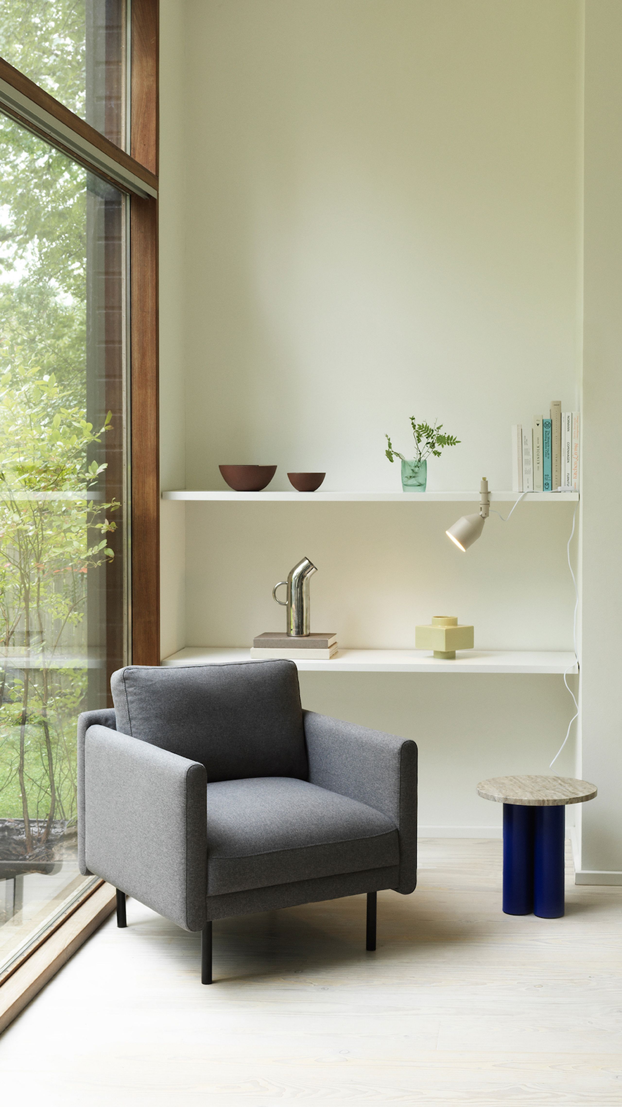 Normann Copenhagen - Sessel - Rar Armchair - Re-Born Dark Grey