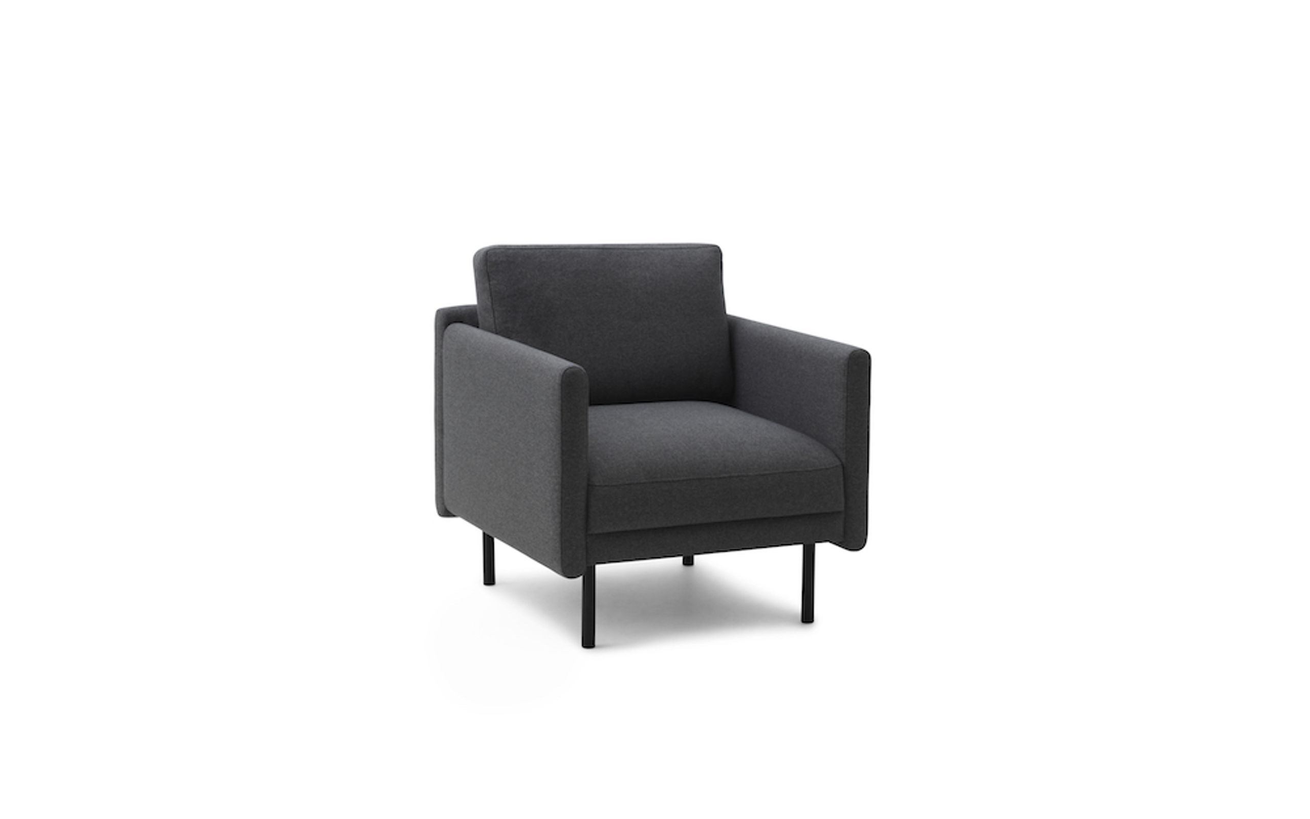 Normann Copenhagen - Sessel - Rar Armchair - Re-Born Dark Grey