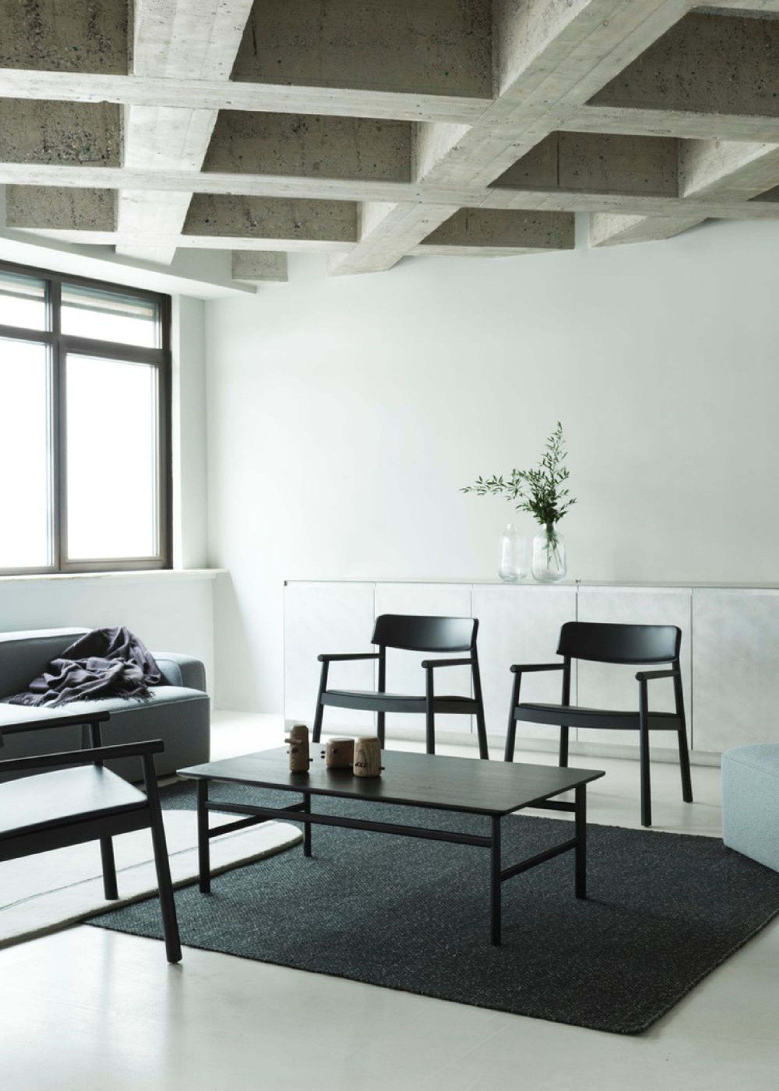 Normann Copenhagen - Lænestol - Timb Lounge Armchair - Tan