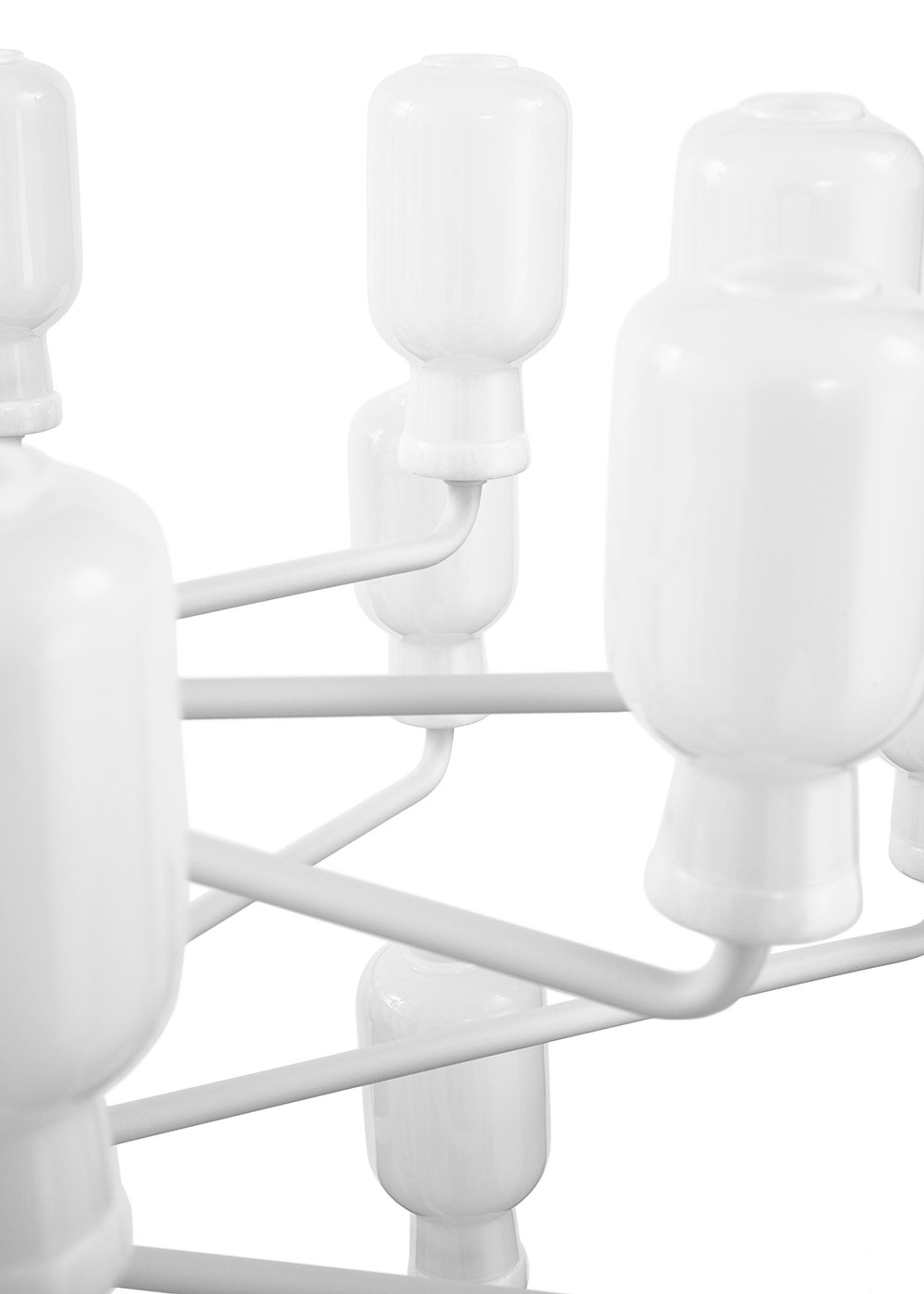 Normann Copenhagen - Lamp - Amp Chandelier - White / White - Large