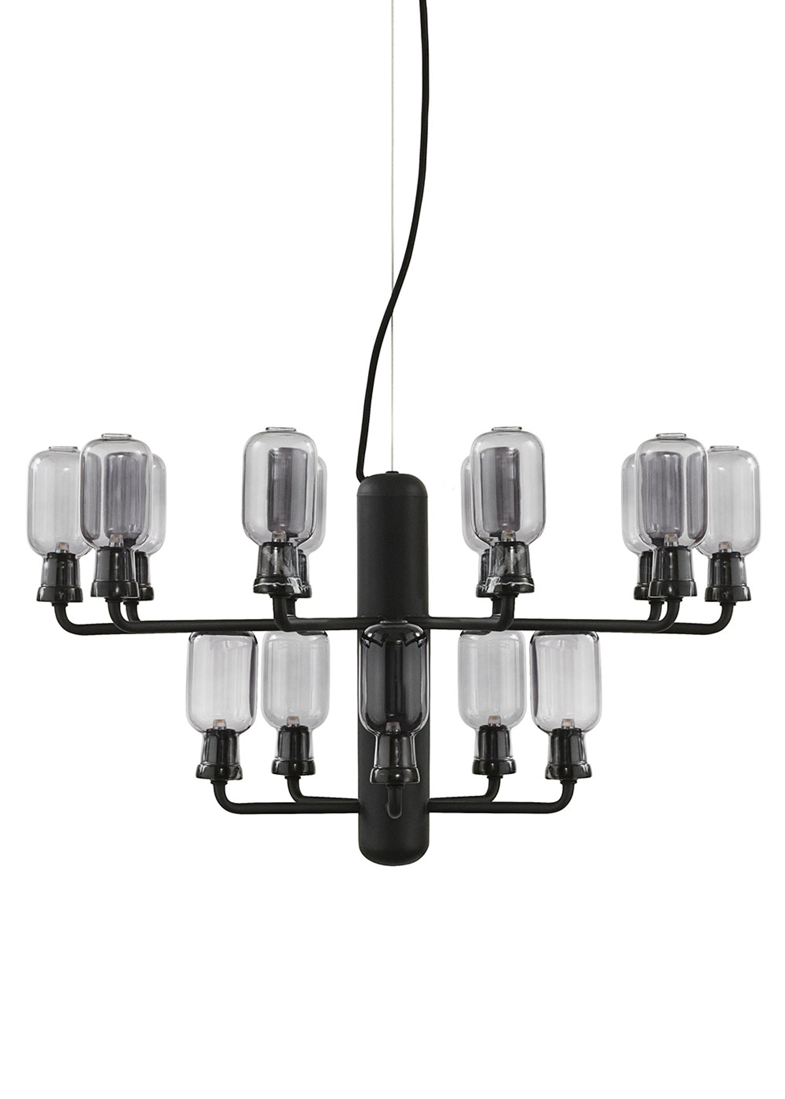 Normann Copenhagen - Lamp - Amp Chandelier - Smoke / Black - Small