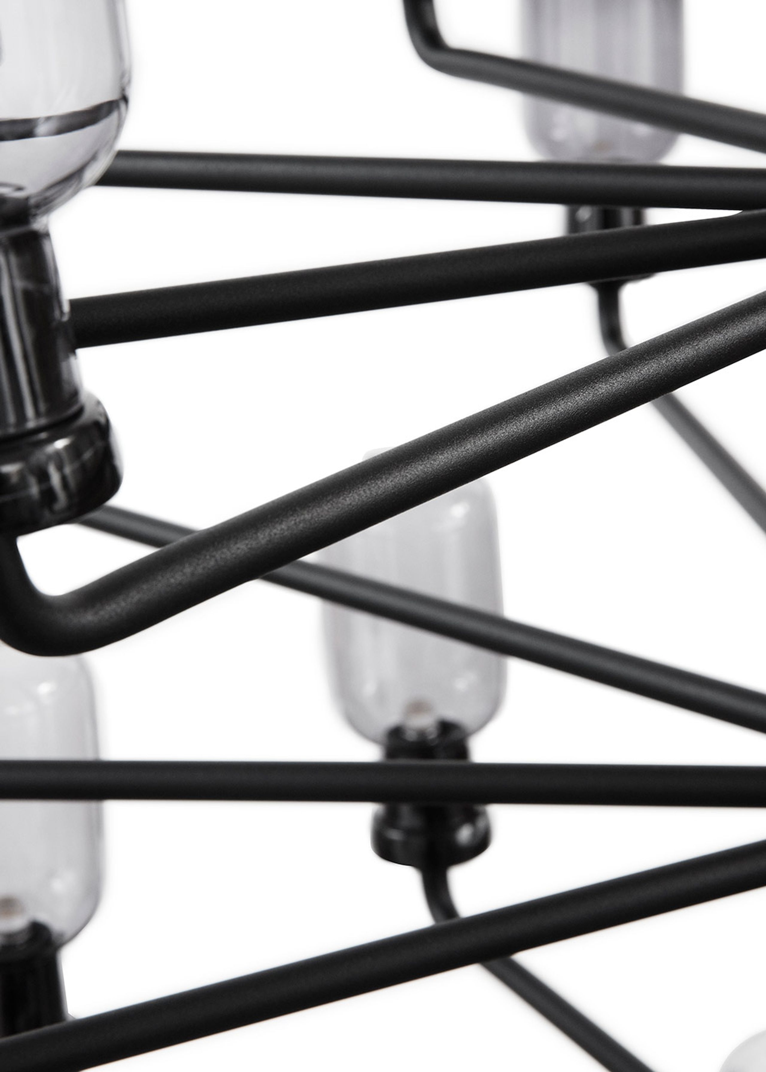 Normann Copenhagen - Lamp - Amp Chandelier - Smoke / Black - Black