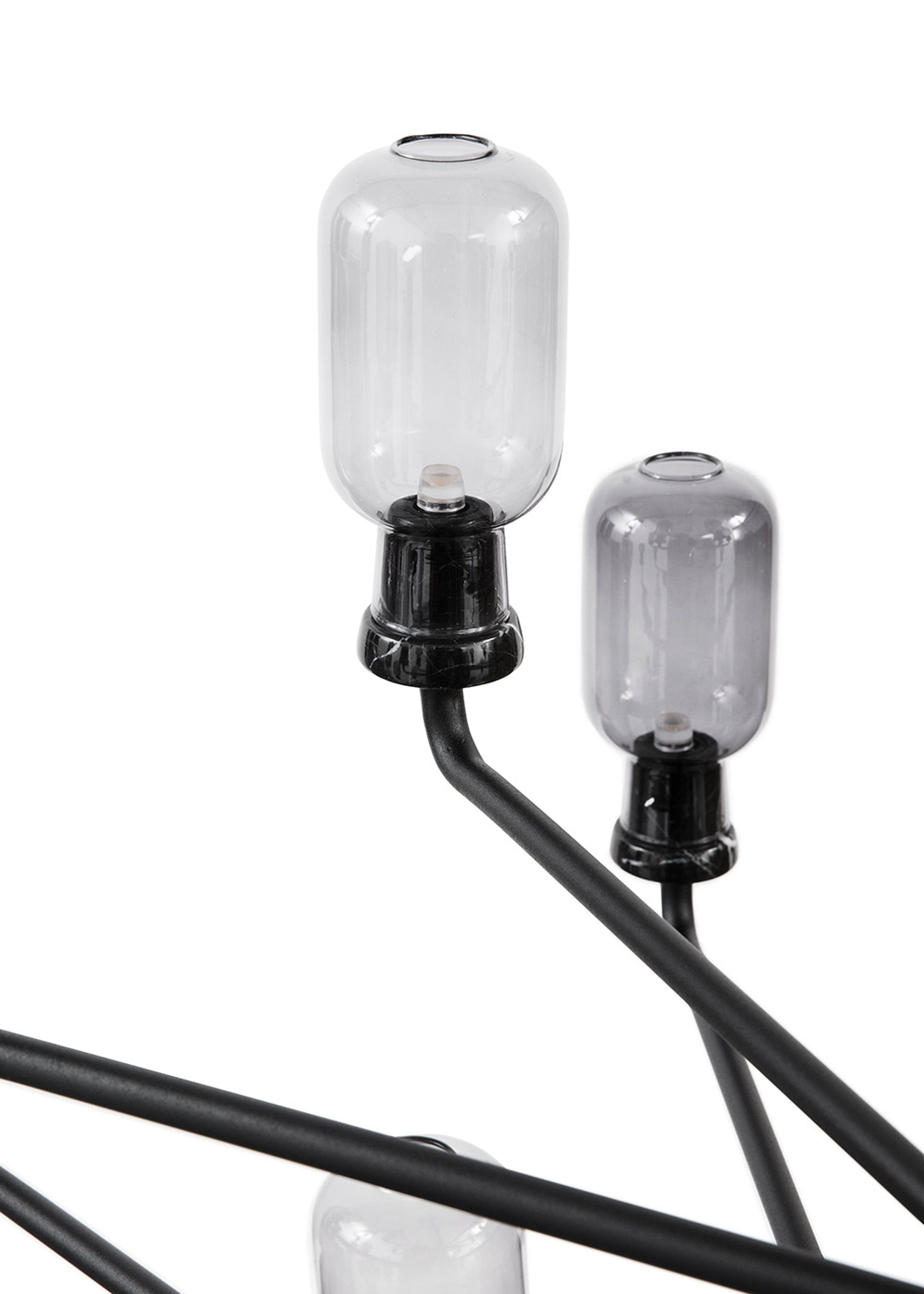 Normann Copenhagen - Lamp - Amp Chandelier - Smoke / Black - Black