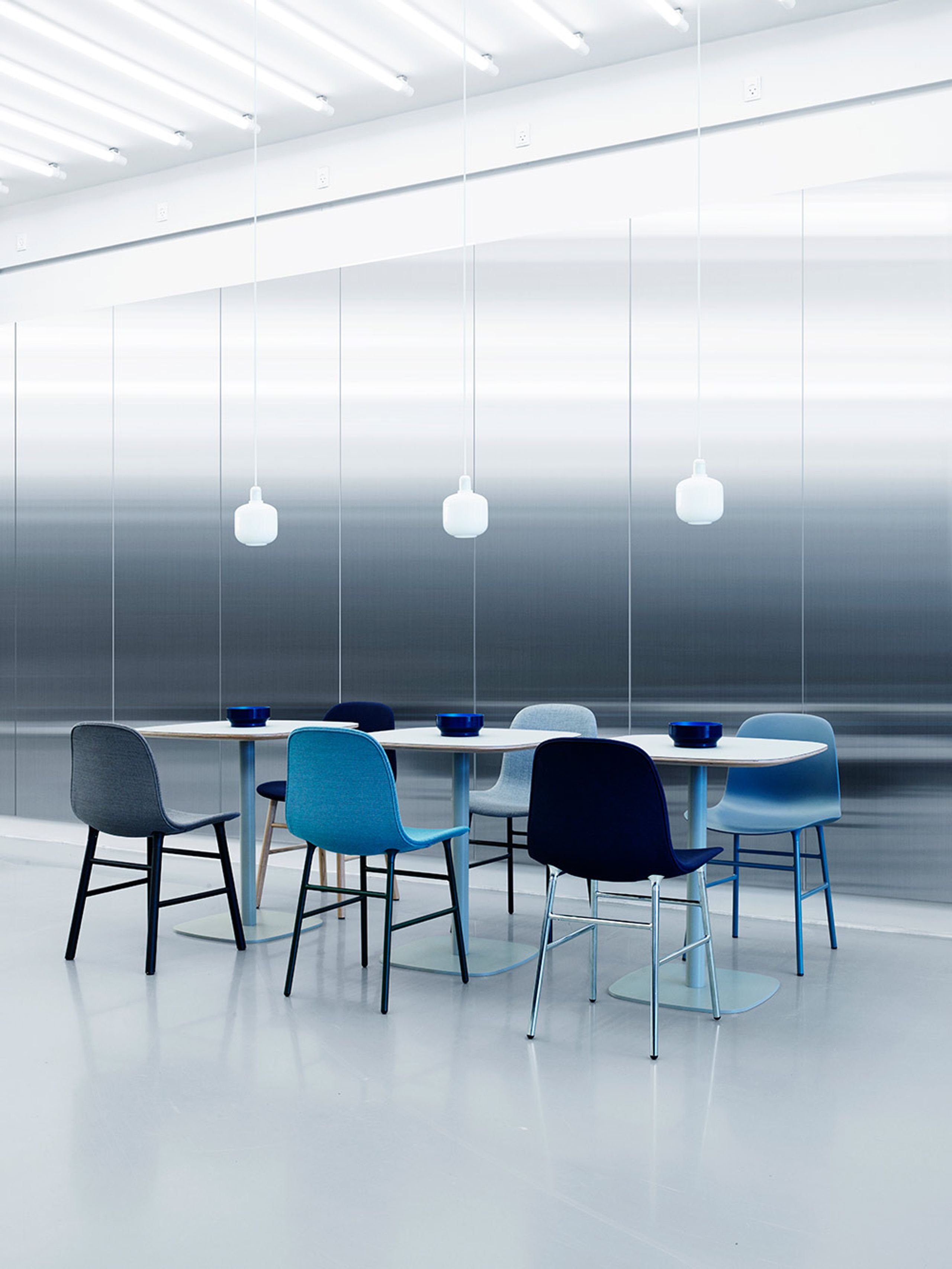 Normann Copenhagen - Lampe - Amp Lamp - White / White - Small