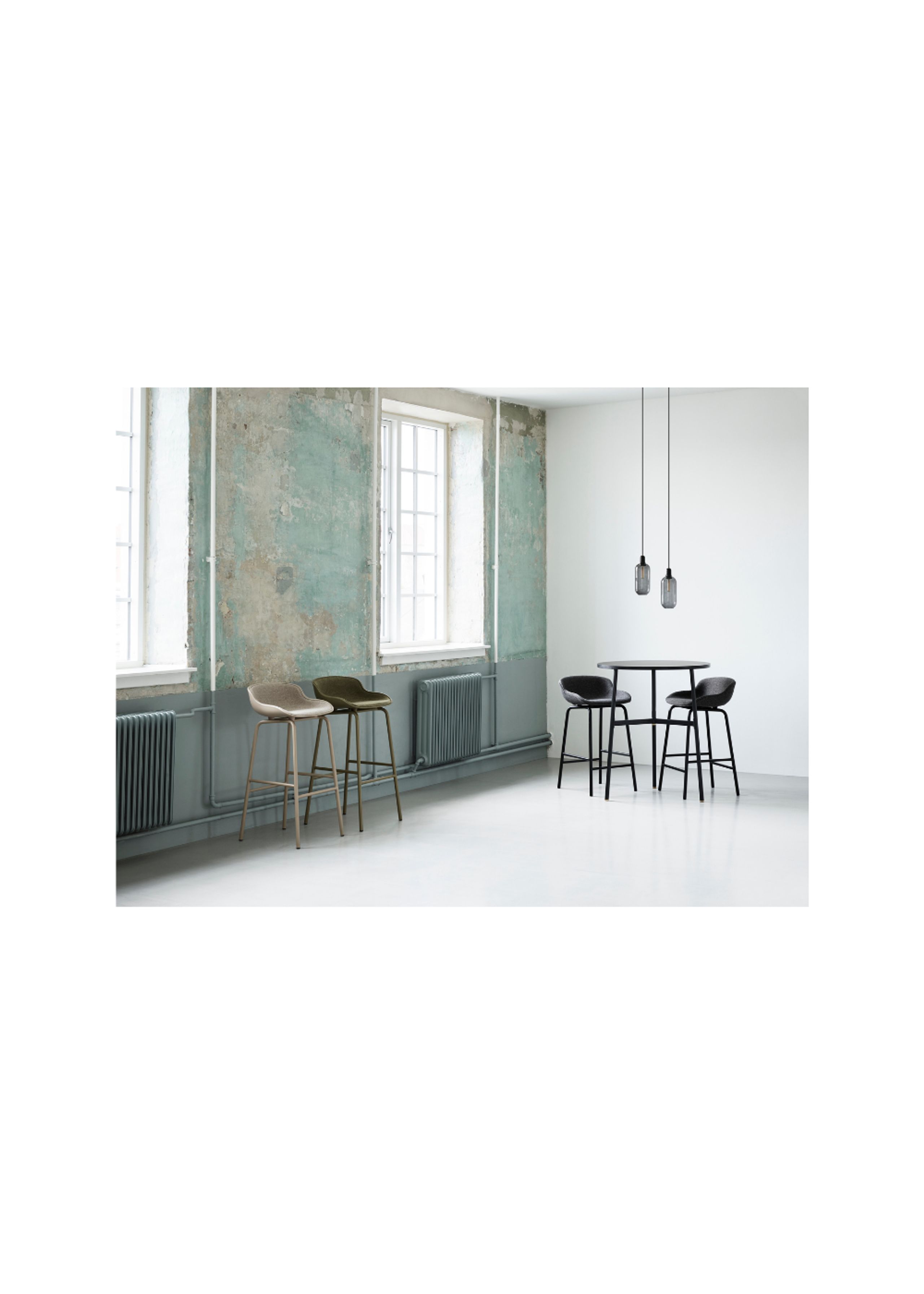 Normann Copenhagen - Lamp - Amp Lamp - Matt White -Lille