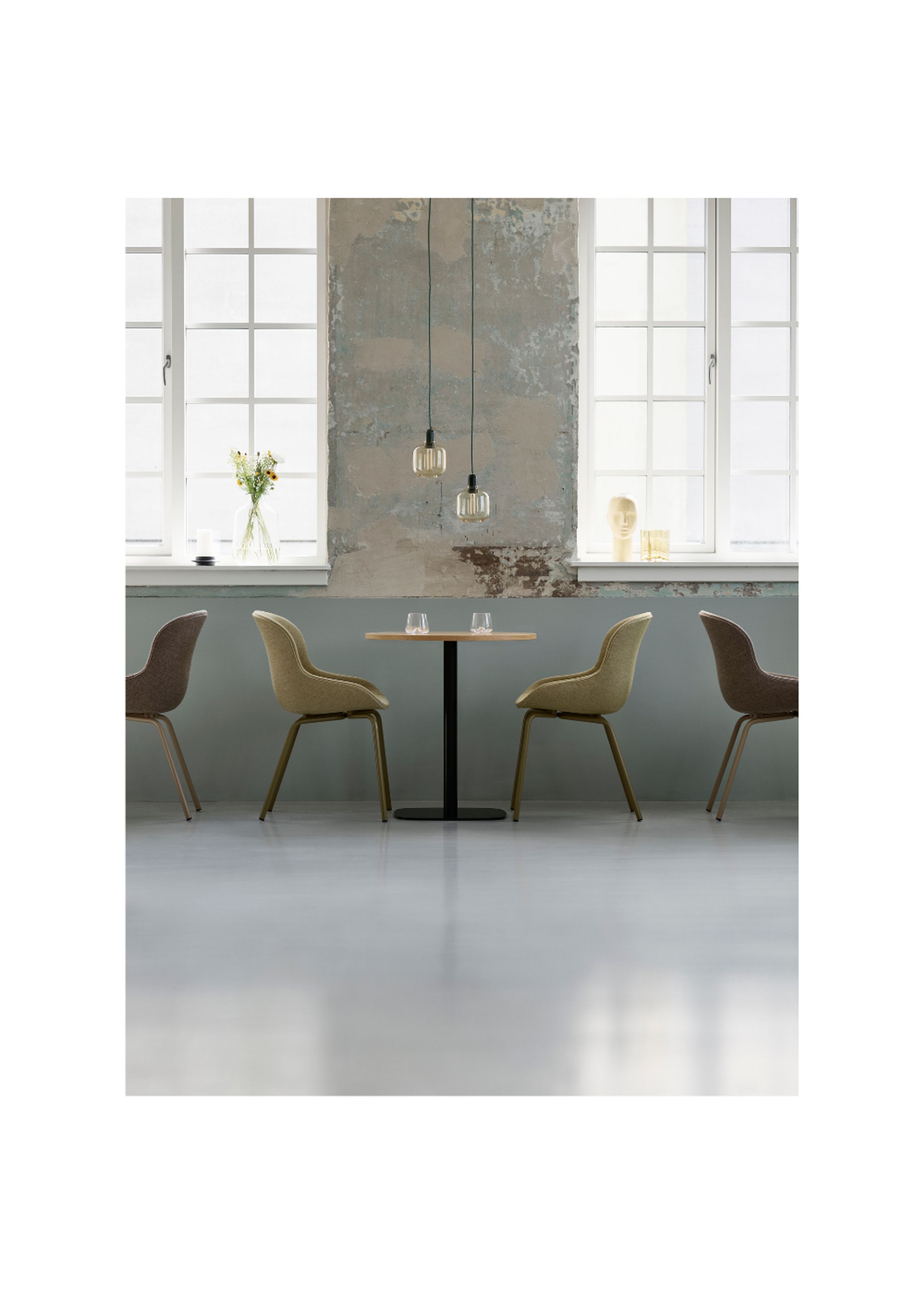 Normann Copenhagen - Lamp - Amp Lamp - Matt White -Lille