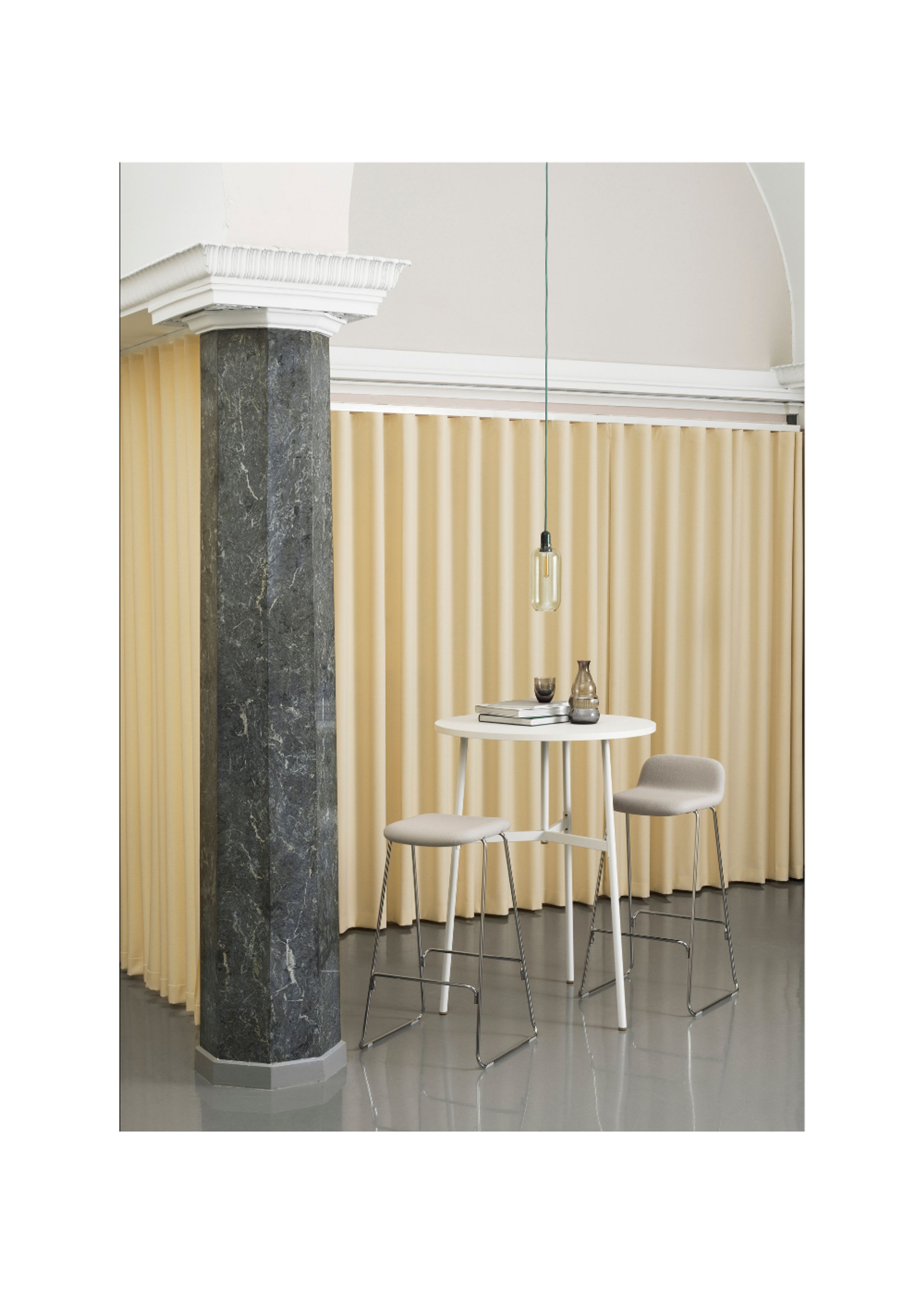 Normann Copenhagen - Lamp - Amp Lamp - Matt White -Lille