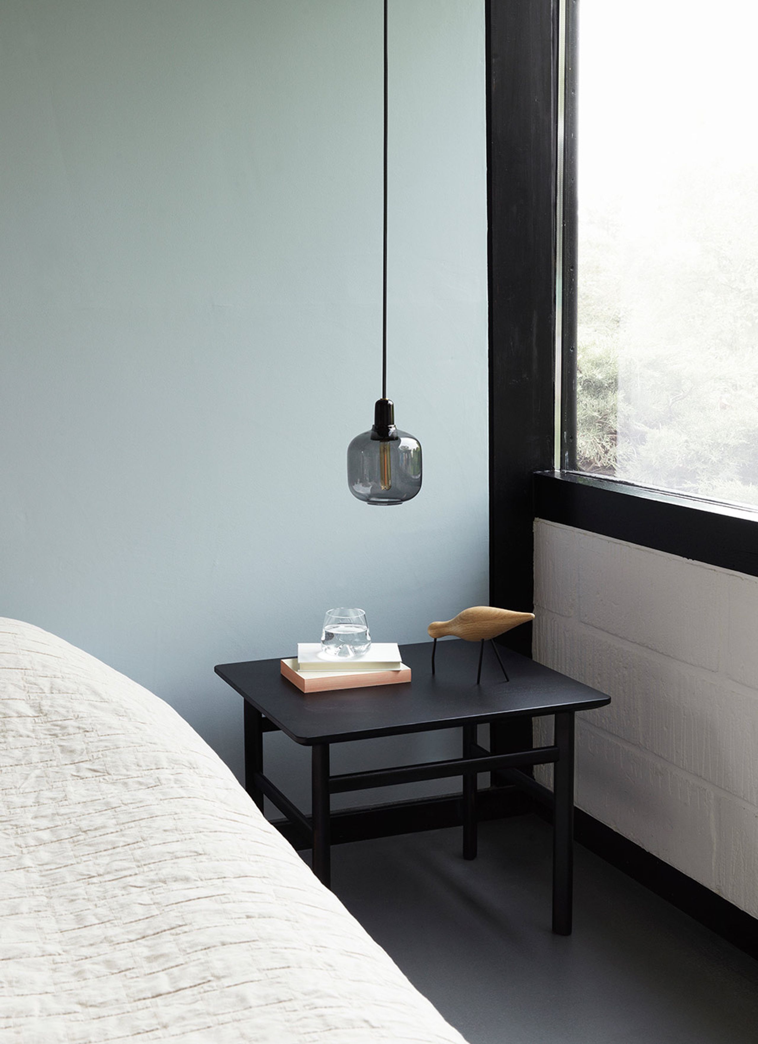 Normann Copenhagen - Lamp - Amp Lamp - Smoke / Black - Small