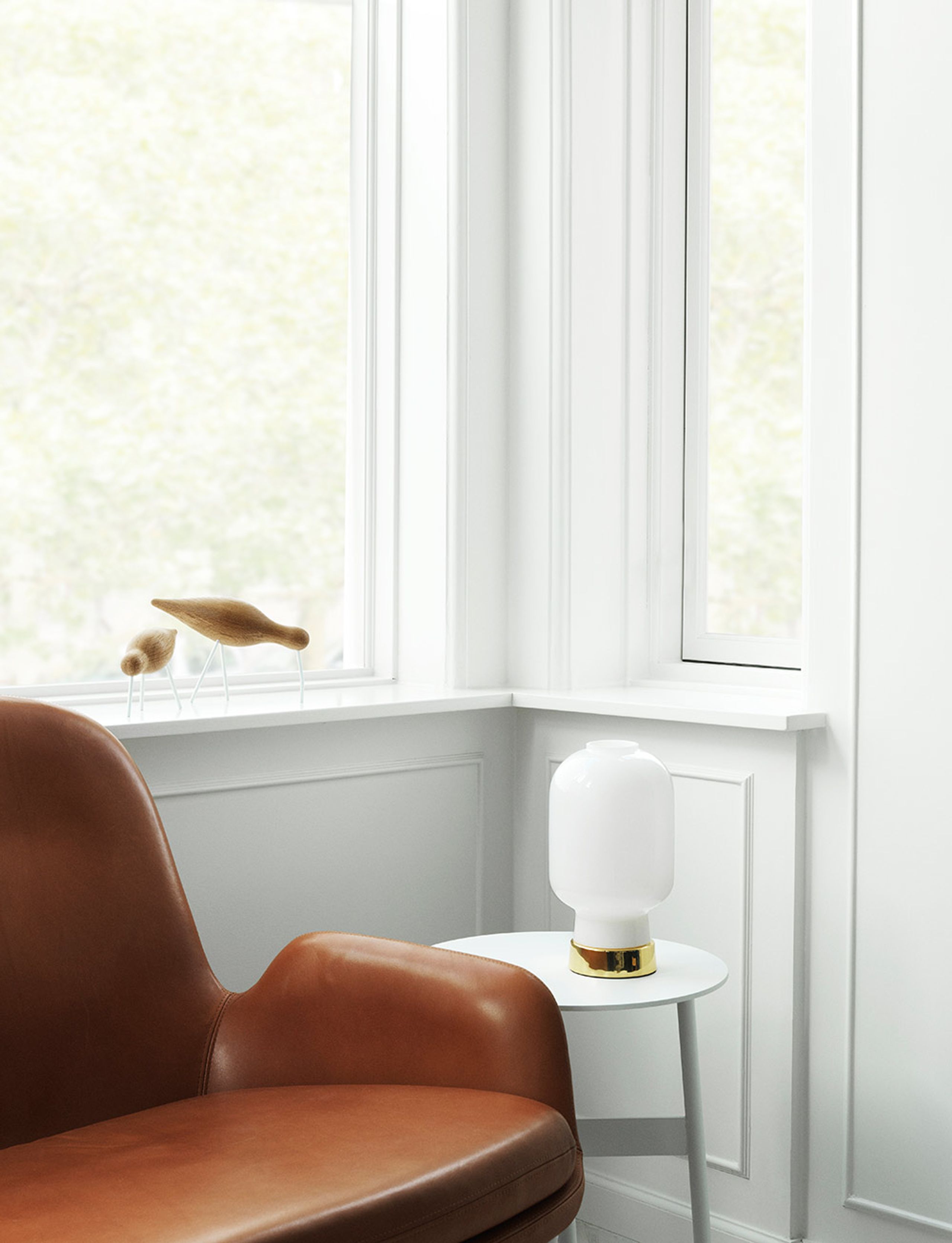 Normann Copenhagen - Lampa - Amp Table Lamp - Smoke / Black