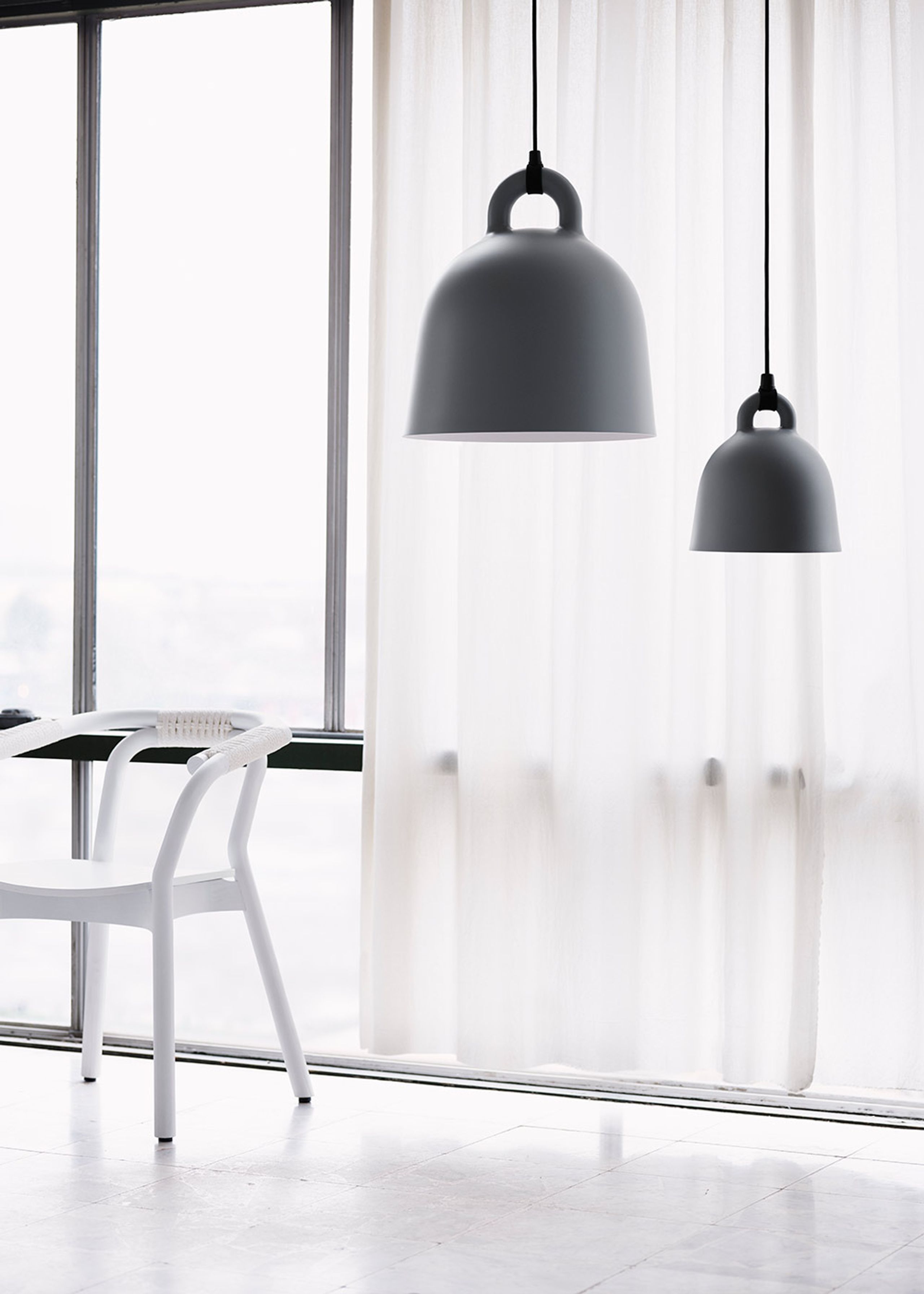 Normann Copenhagen - Lamp - Bell - Large - Grey