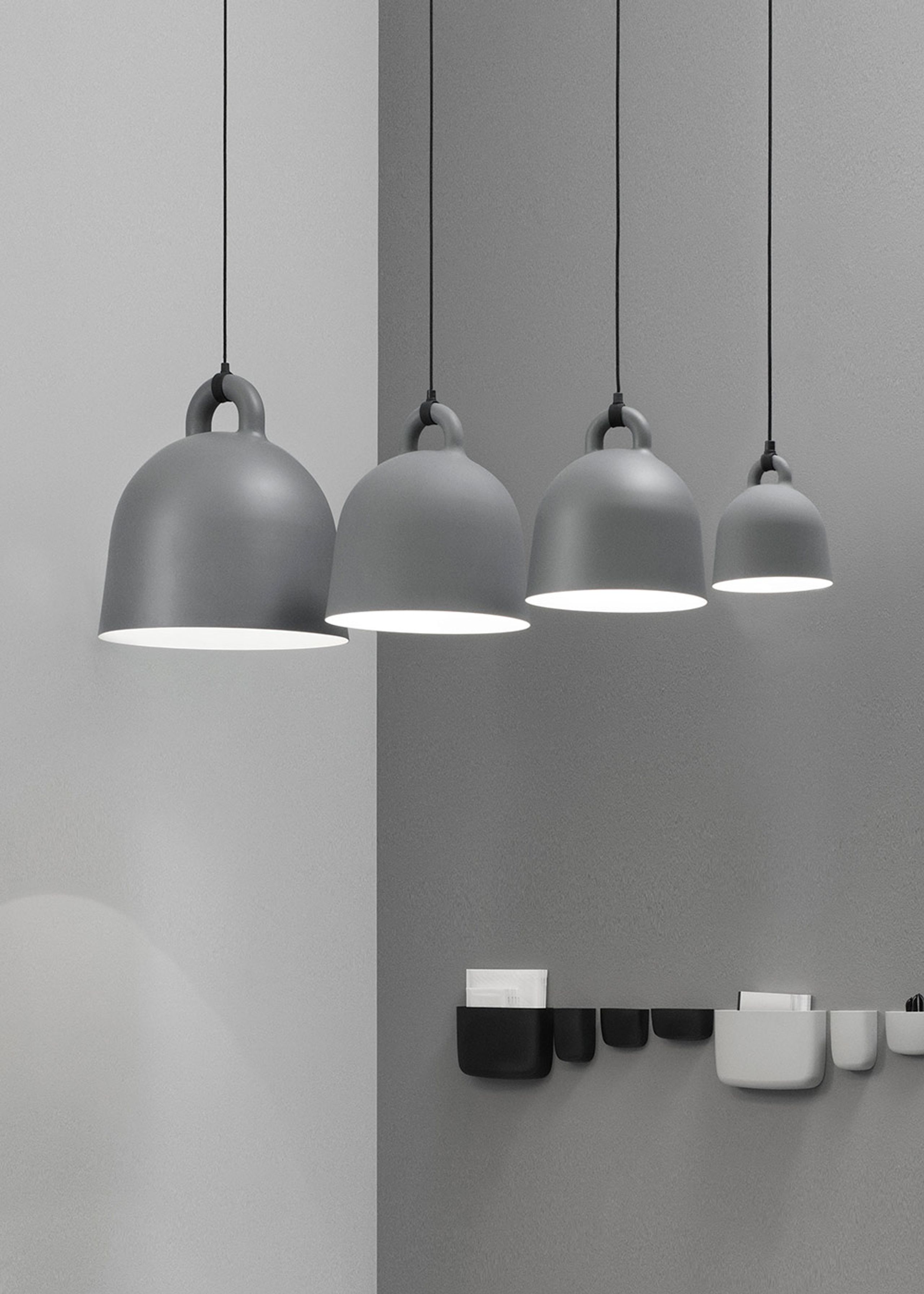 Normann Copenhagen - Lamp - Bell - Small - Grey