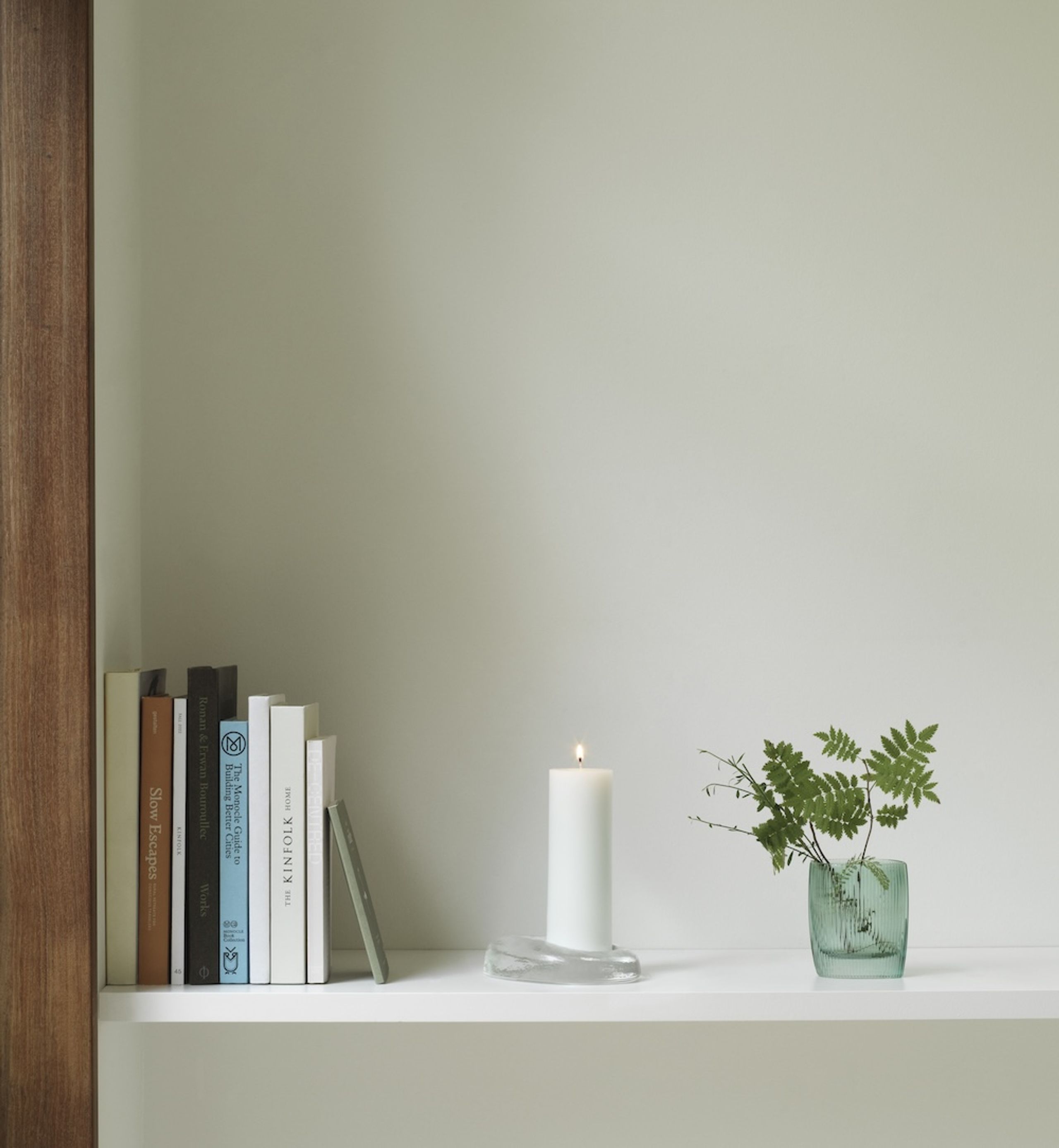 Normann Copenhagen - Candle holder - Odd Candle Holder - Clear Glass