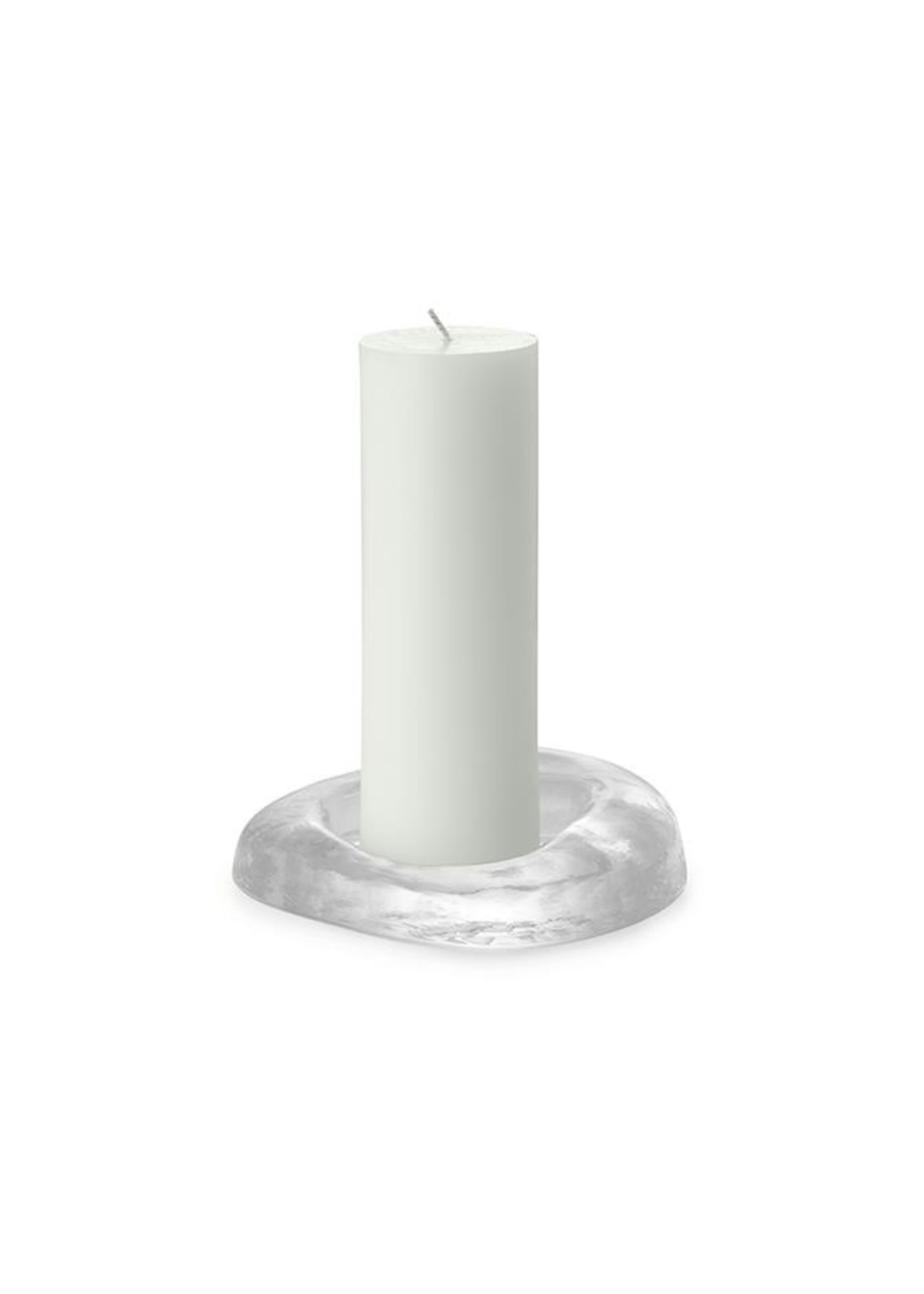 Normann Copenhagen - Candle holder - Odd Candle Holder - Clear Glass